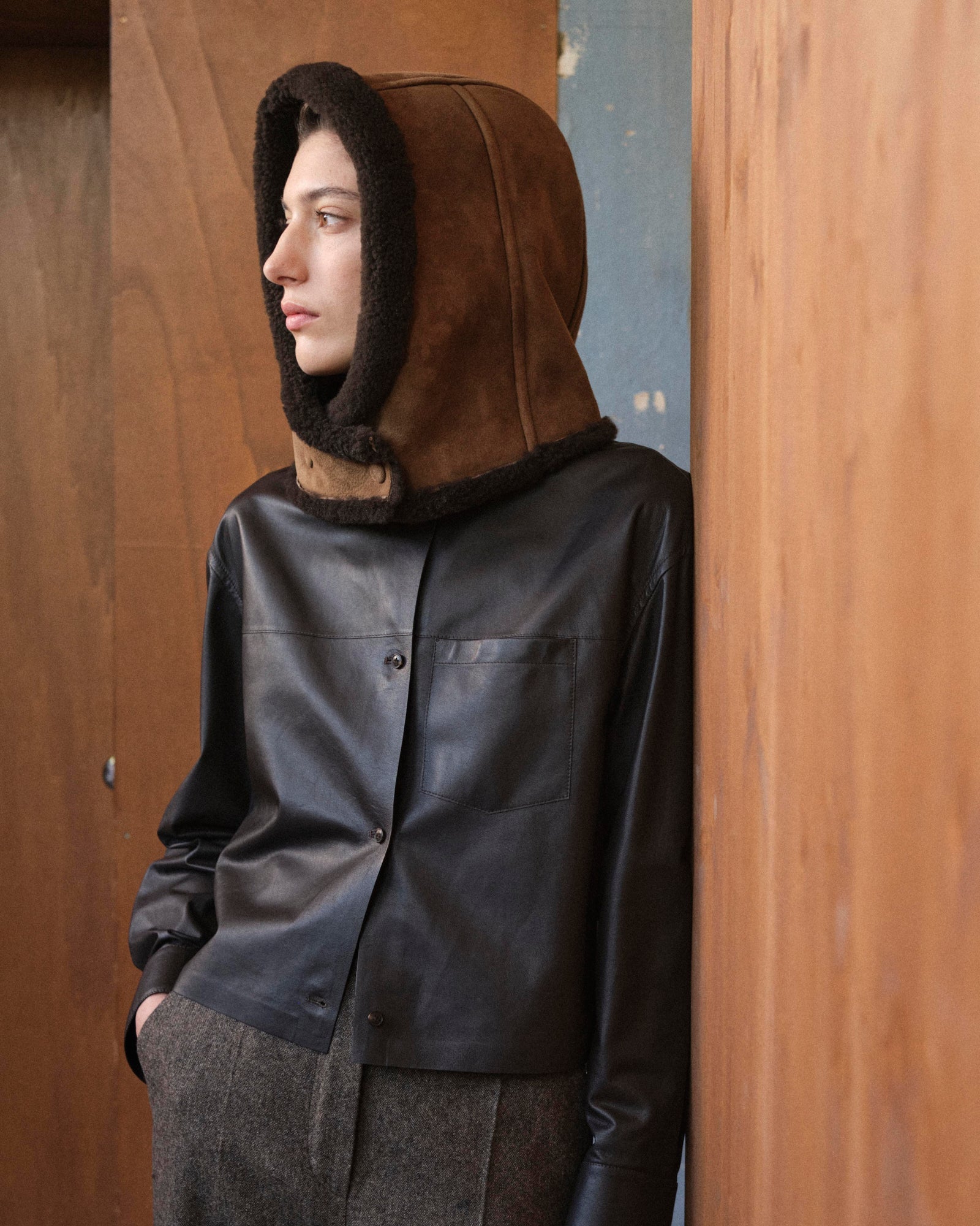 Padded Hood - Women | Yves salomon – Yves Salomon US