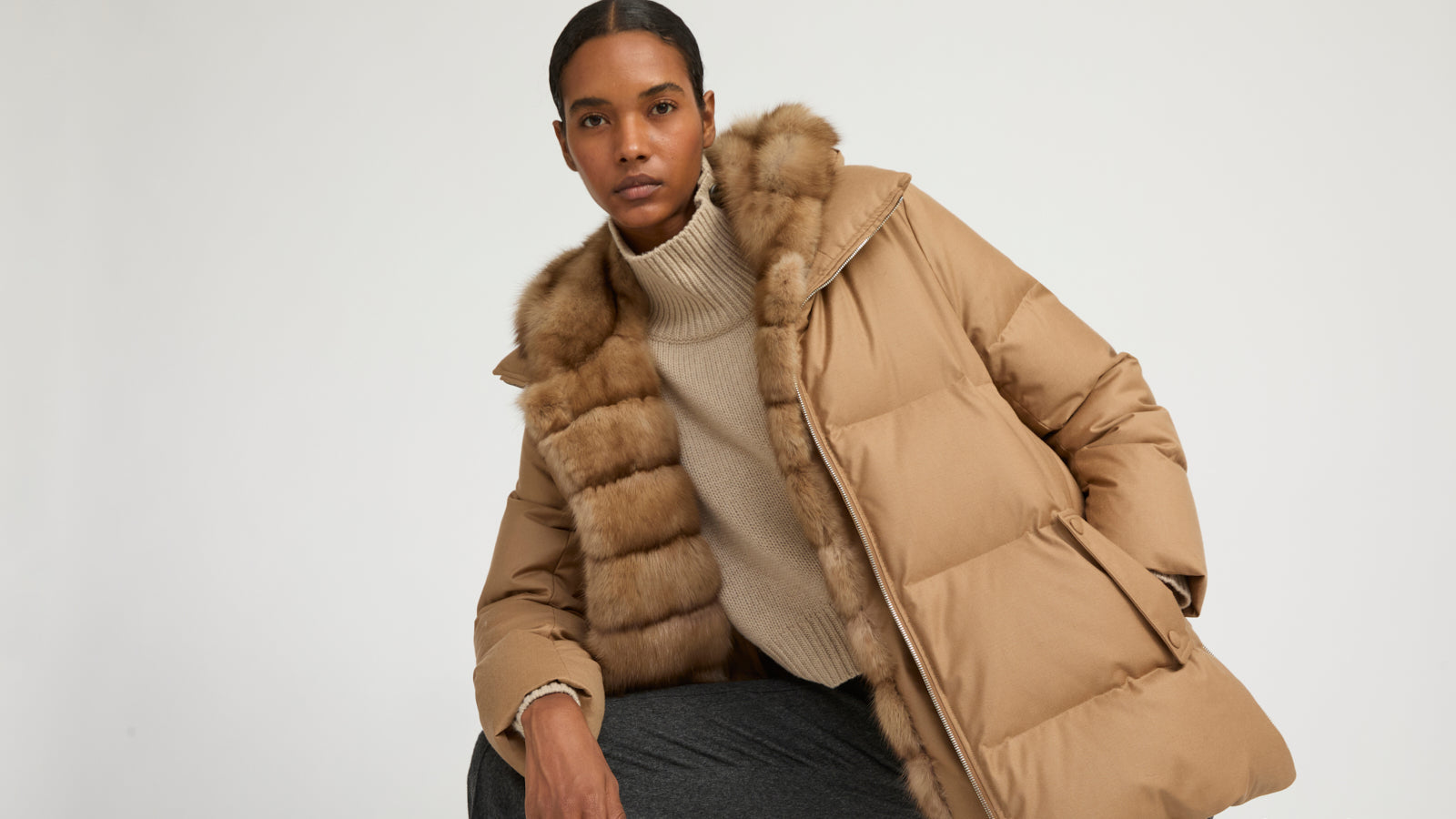 Women's Down Jackets- Yves Salomon