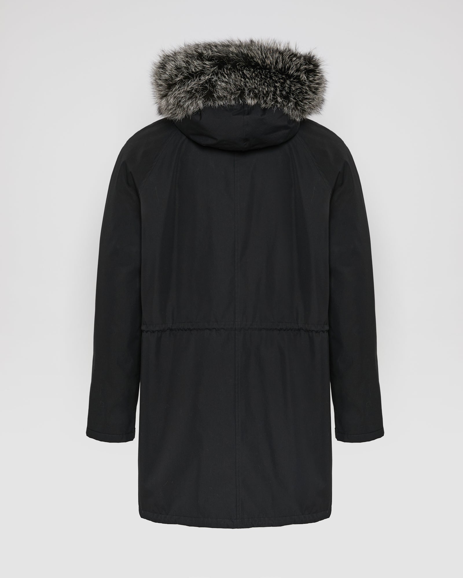 Iconic parka in technical cotton with fox and rabbit fur - Yves Salomon