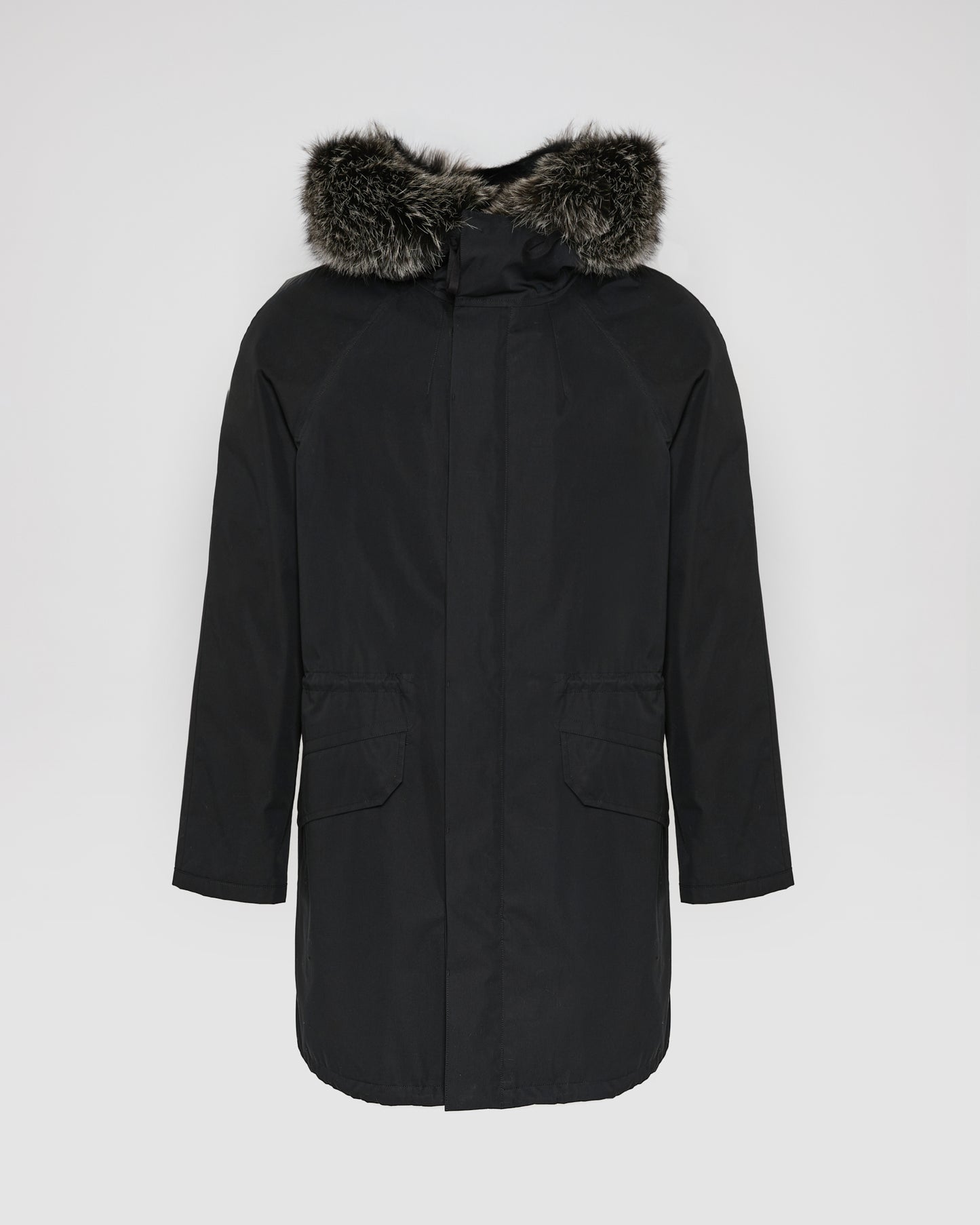 Iconic parka in technical cotton with fox and rabbit fur - Yves Salomon