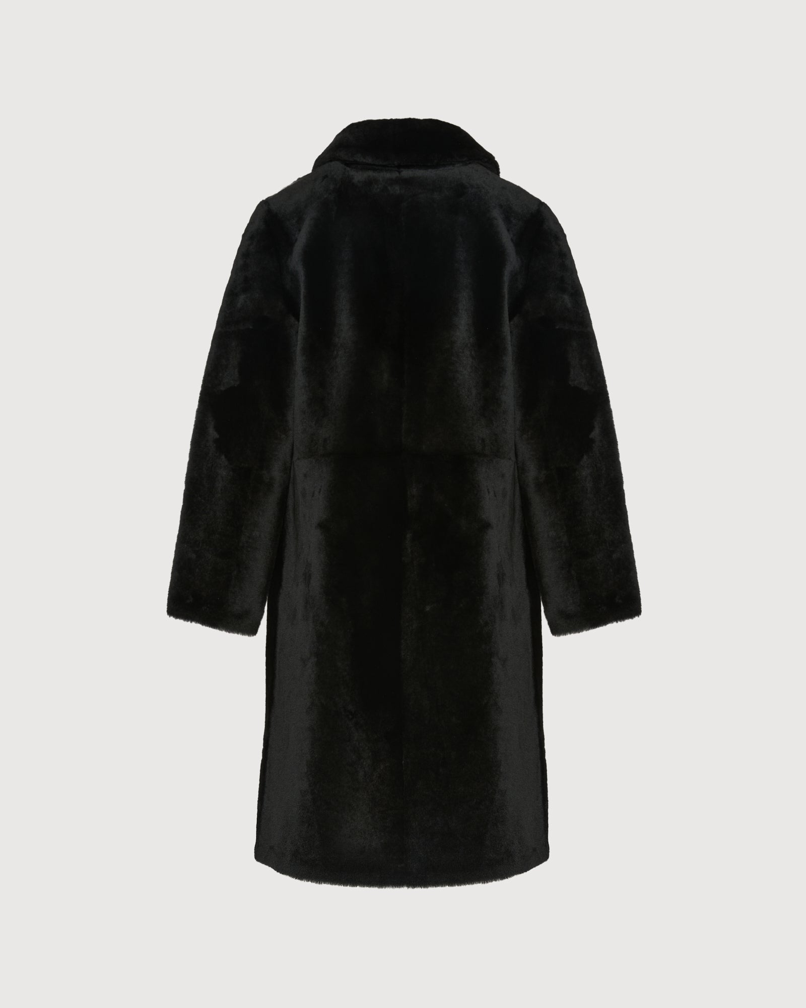 Reversible merino shearling coat - Yves Salomon