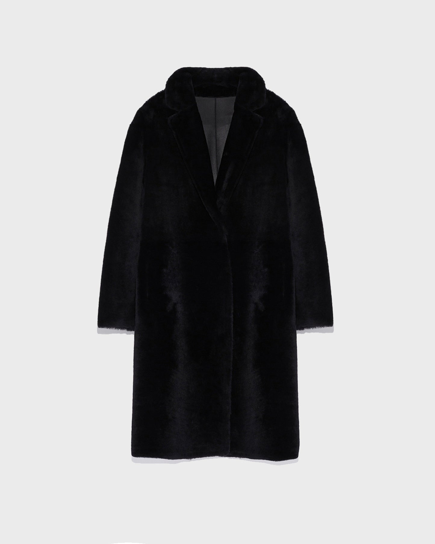 Reversible merino shearling coat -Yves Salomon