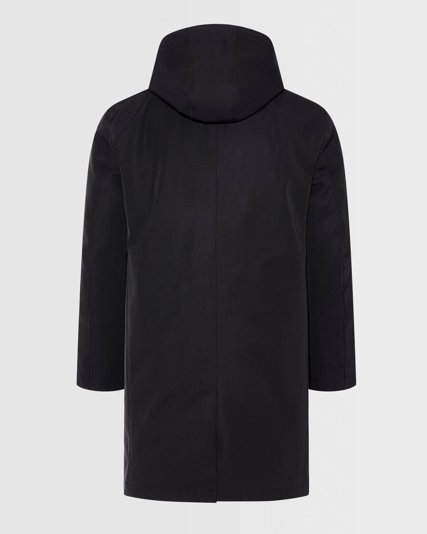 Hooded Coat In waterproof Gabardine And Mink fur -Yves Salomon