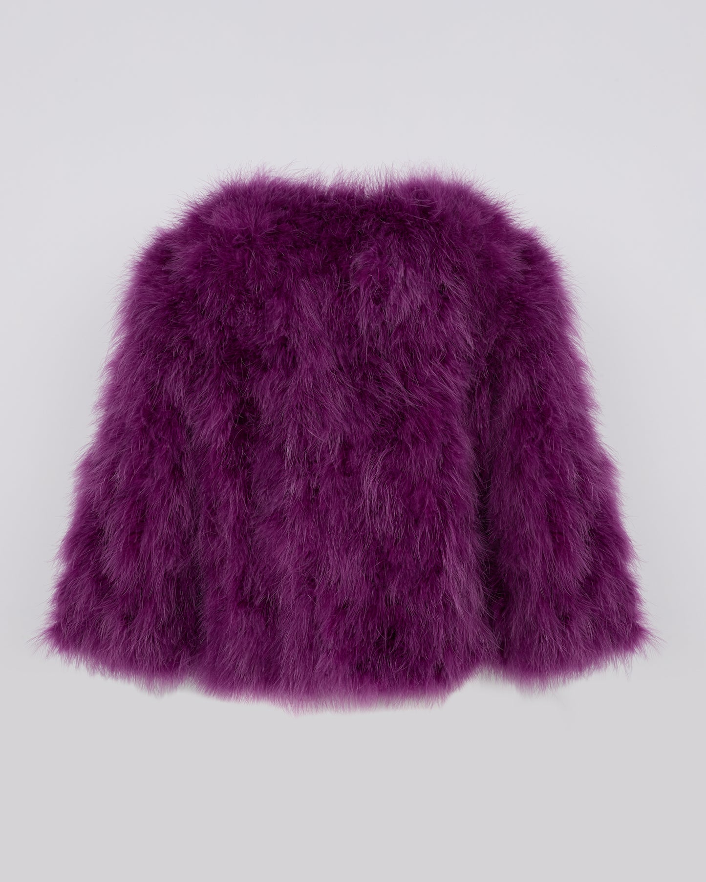 Short feather jacket -Yves Salomon