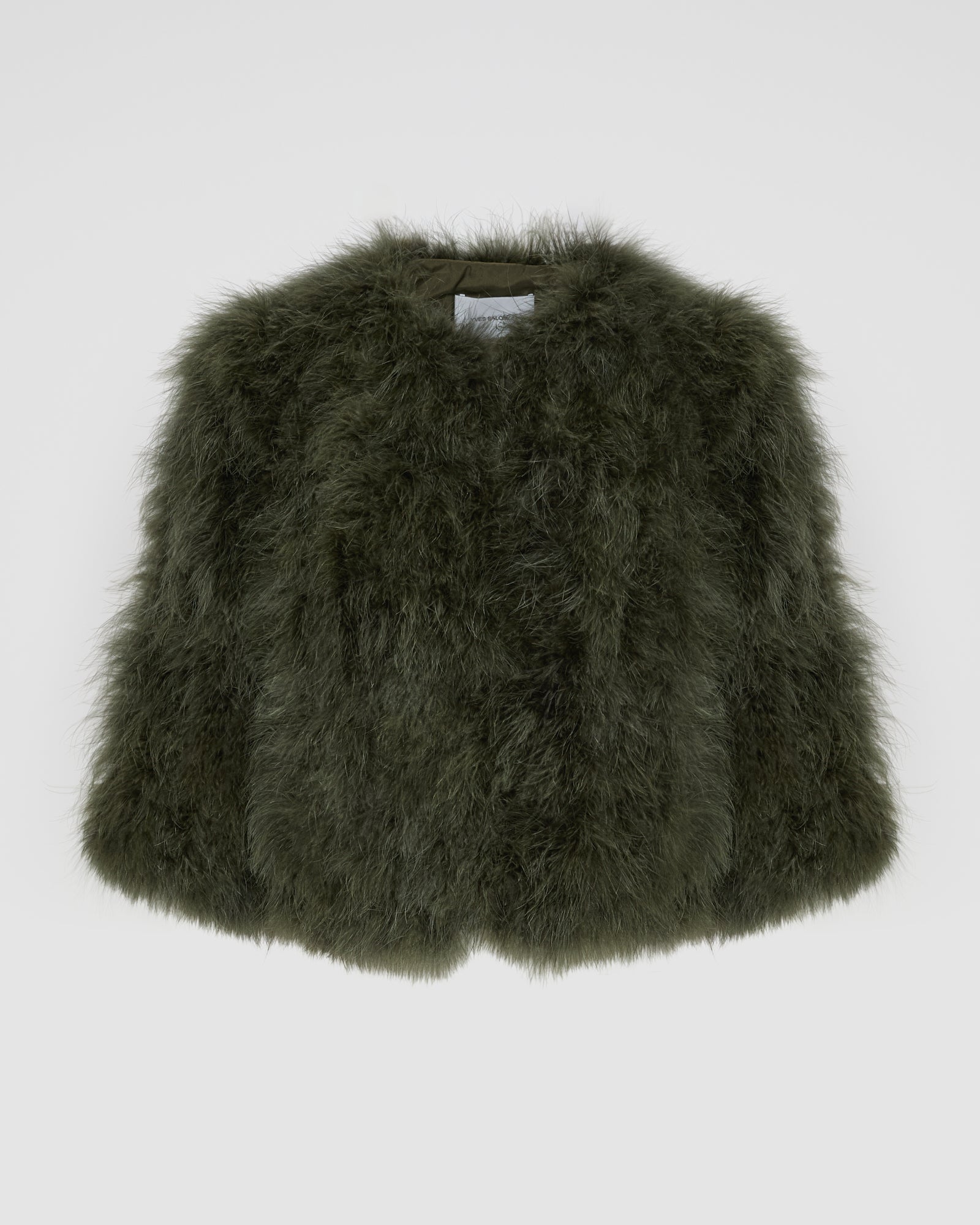 Short feather jacket - Yves Salomon