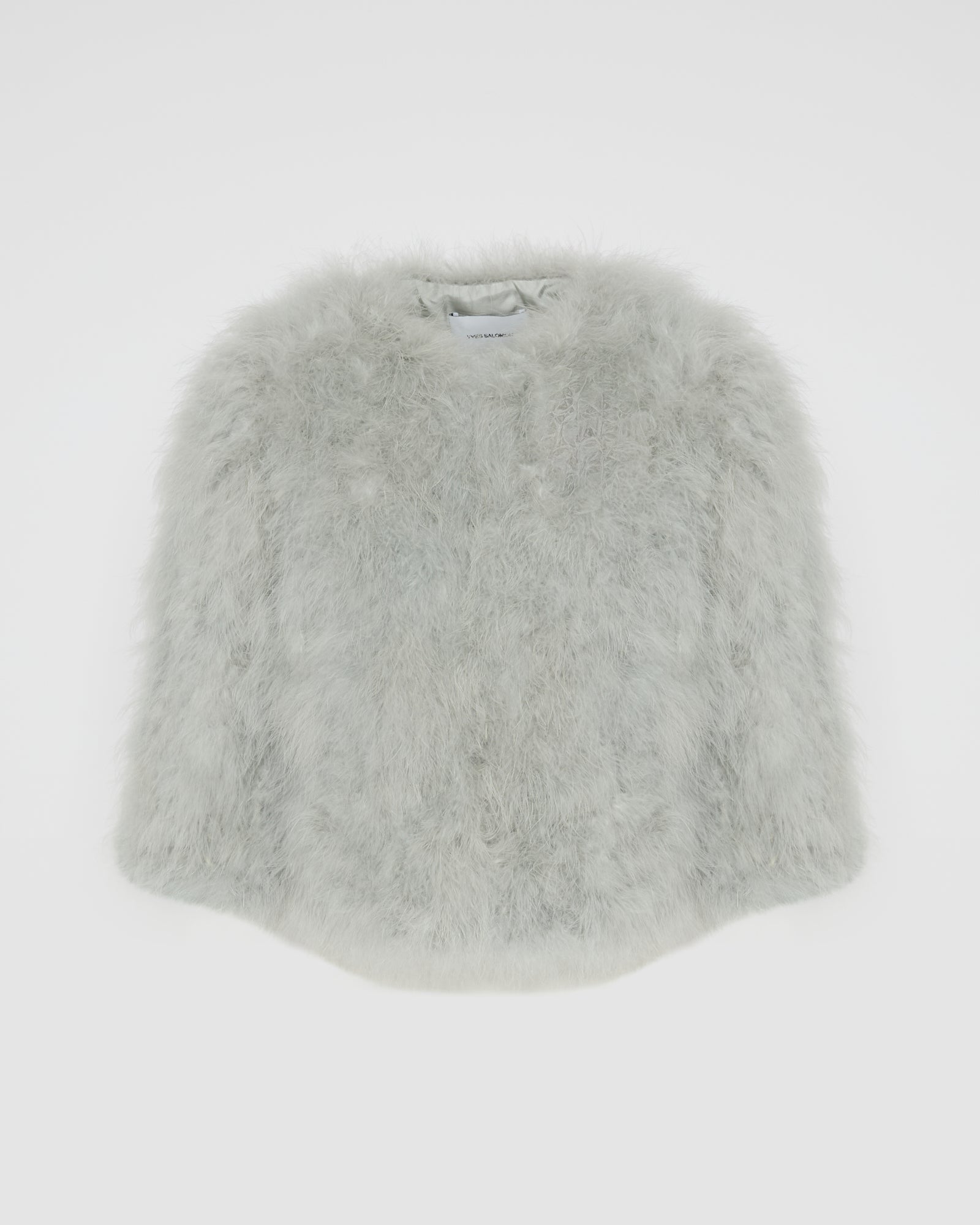 Short feather jacket - Yves Salomon