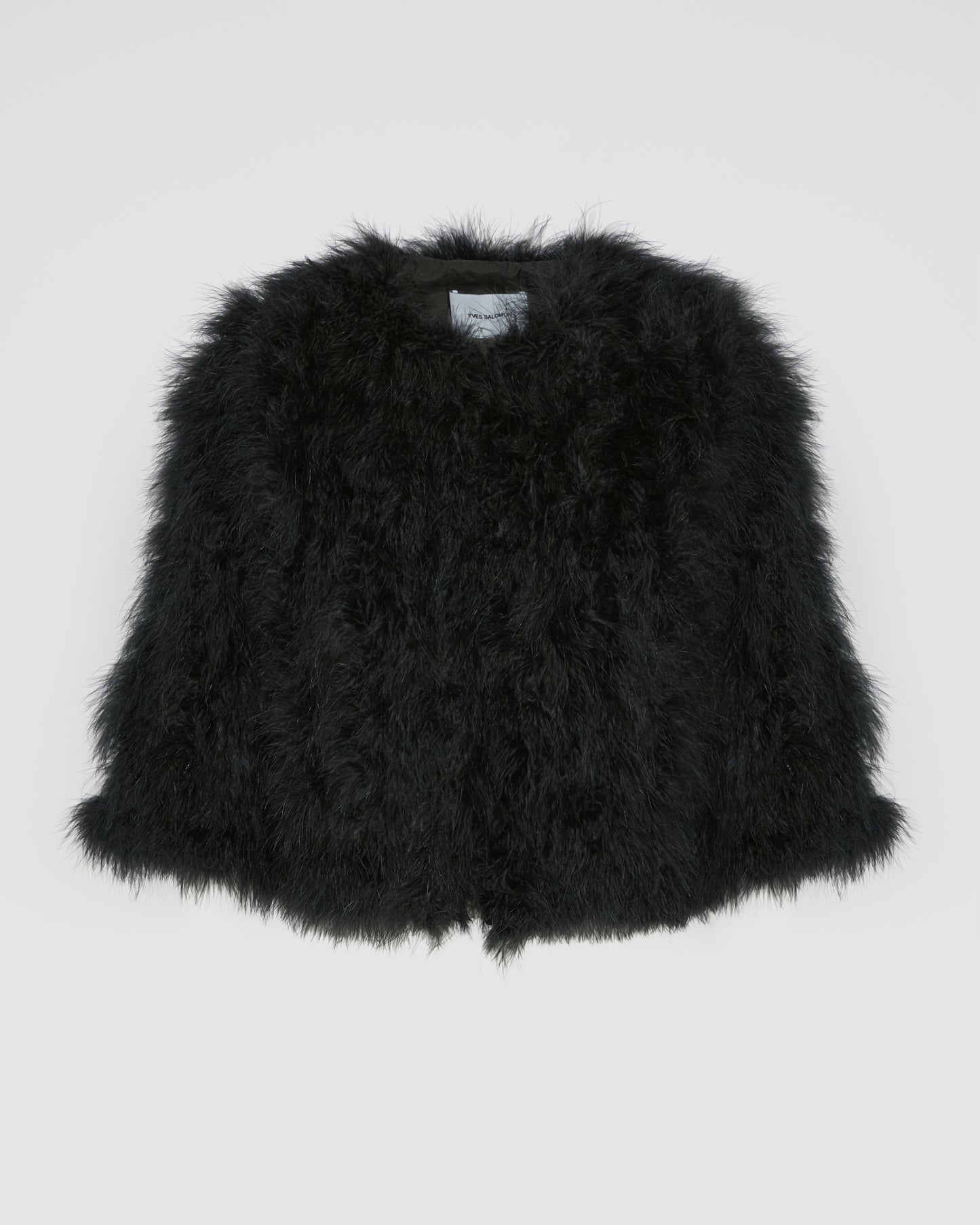 Short feather jacket - Yves Salomon