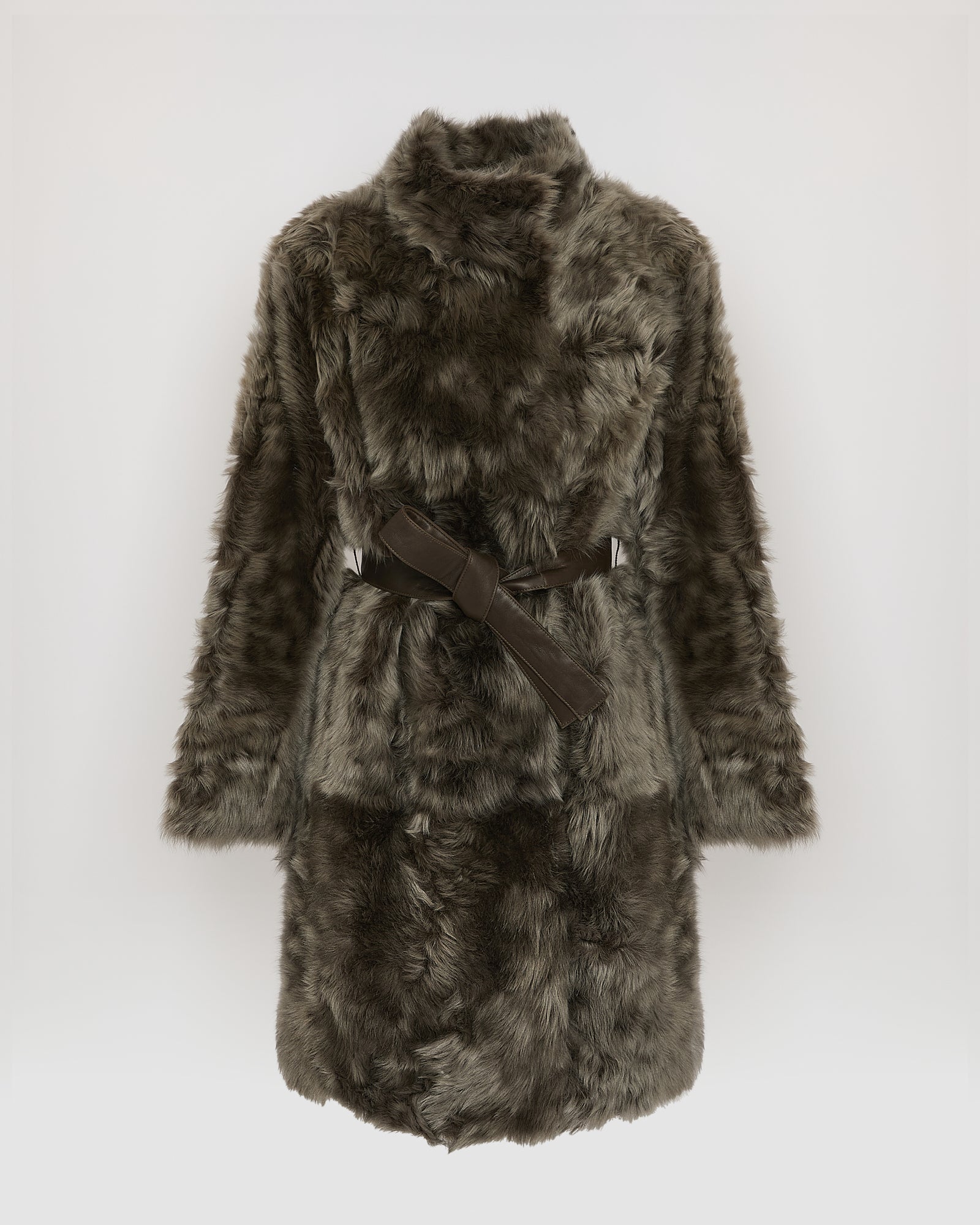 Reversible coat in Toscana lambskin - Yves Salomon