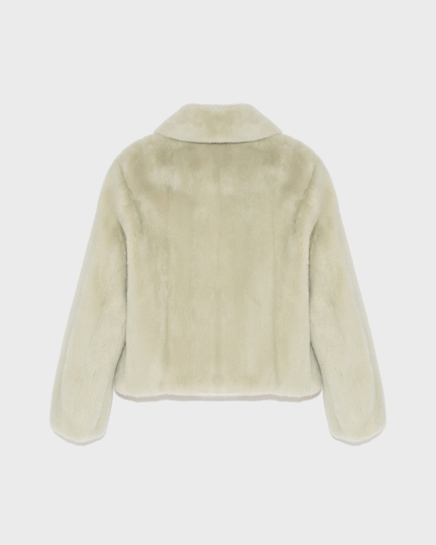 Short jacket in long-haired mink fur -Yves Salomon