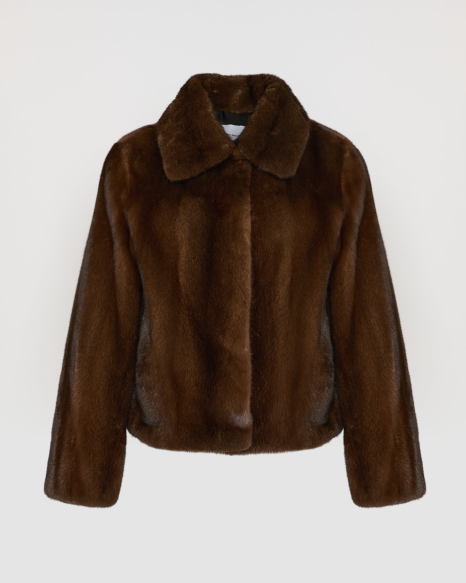 Short jacket in long-haired mink fur - Yves Salomon