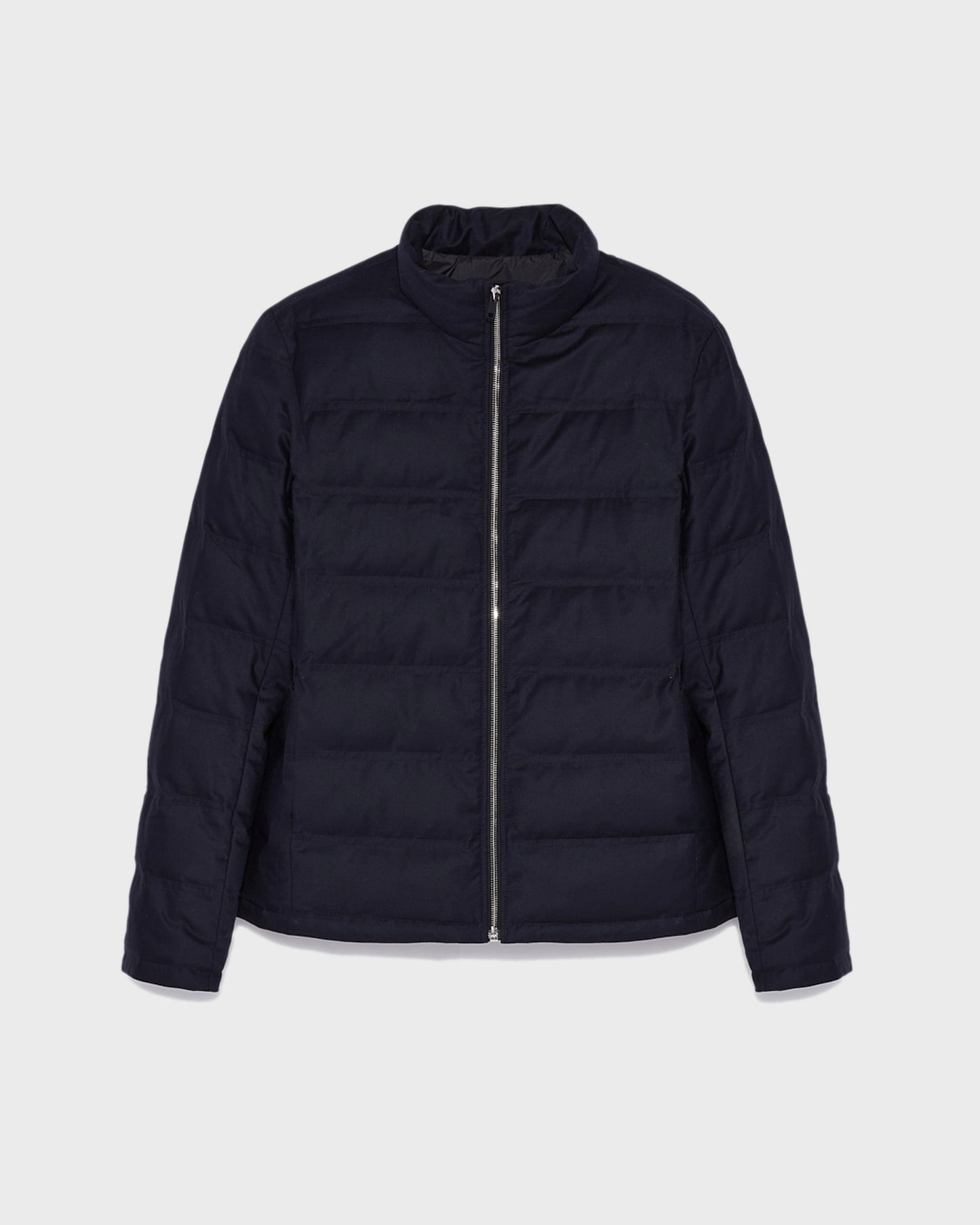 Collar down jacket in waterproof Loro Piana fabric -Yves Salomon