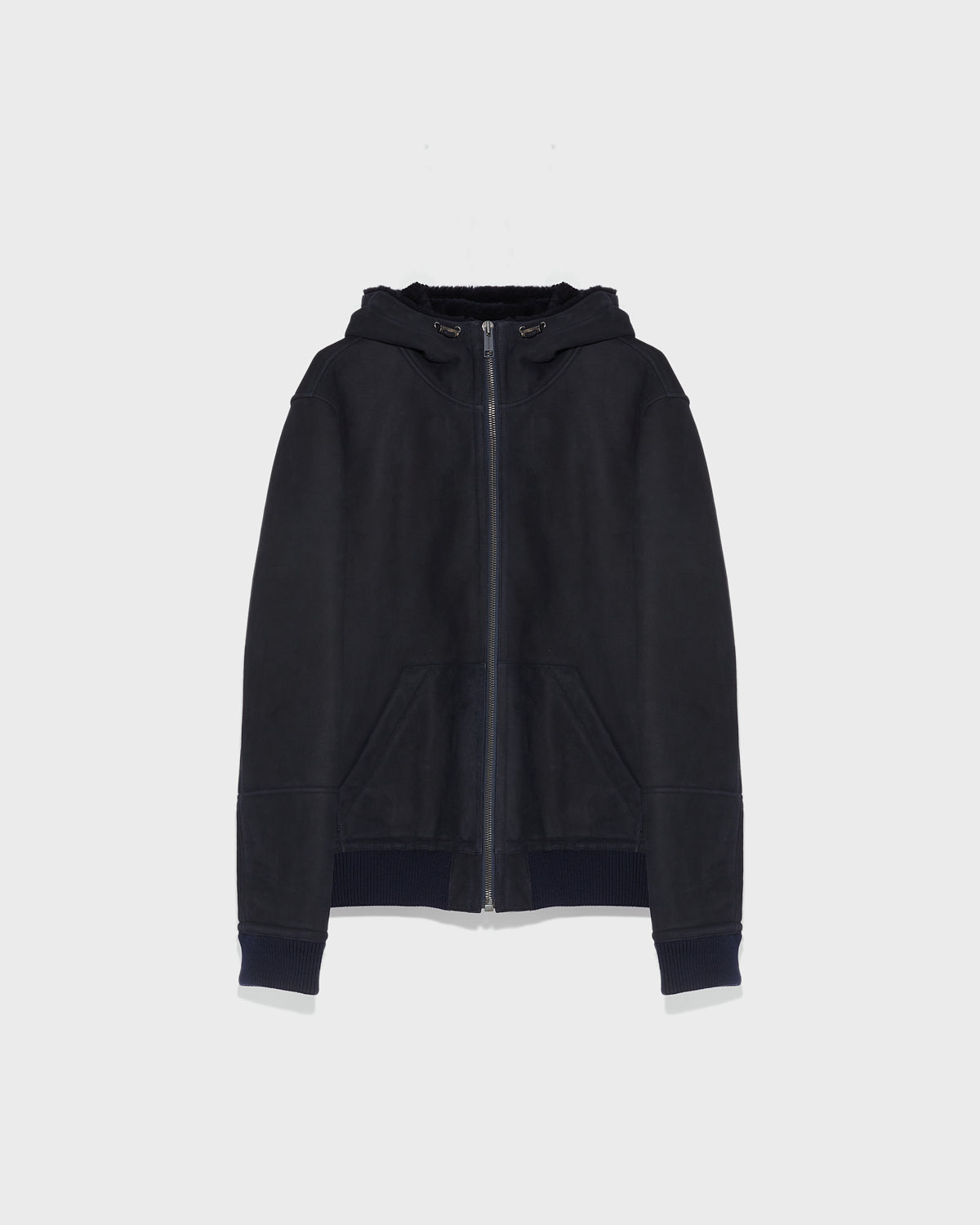 トップス 00s Archive SALOMON Hoodie Navy Knit hoodie - navy - Yves Salomon Men – Yves Salomon US