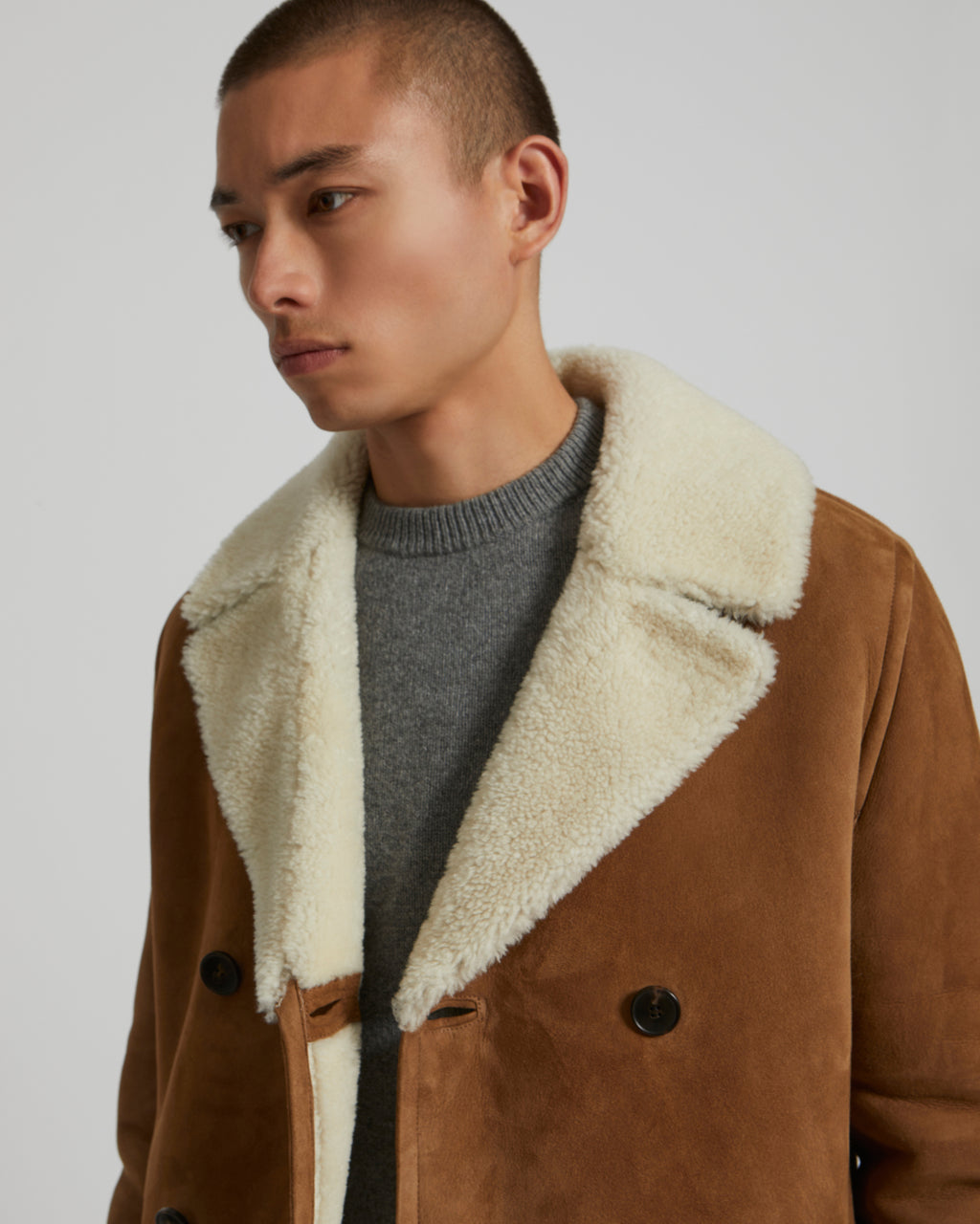 Shearling PeaCoat