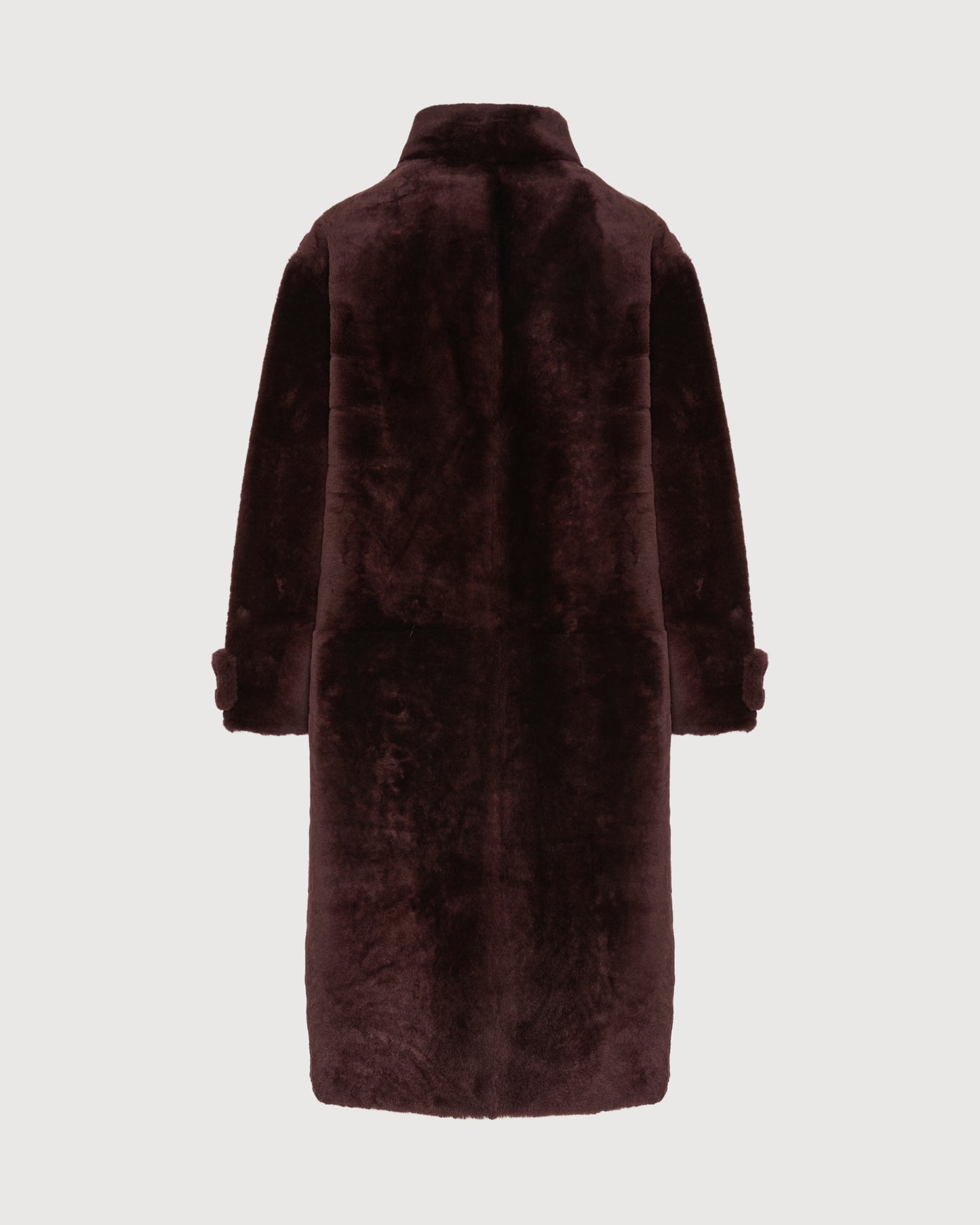 Officer coat in merino - Yves Salomon