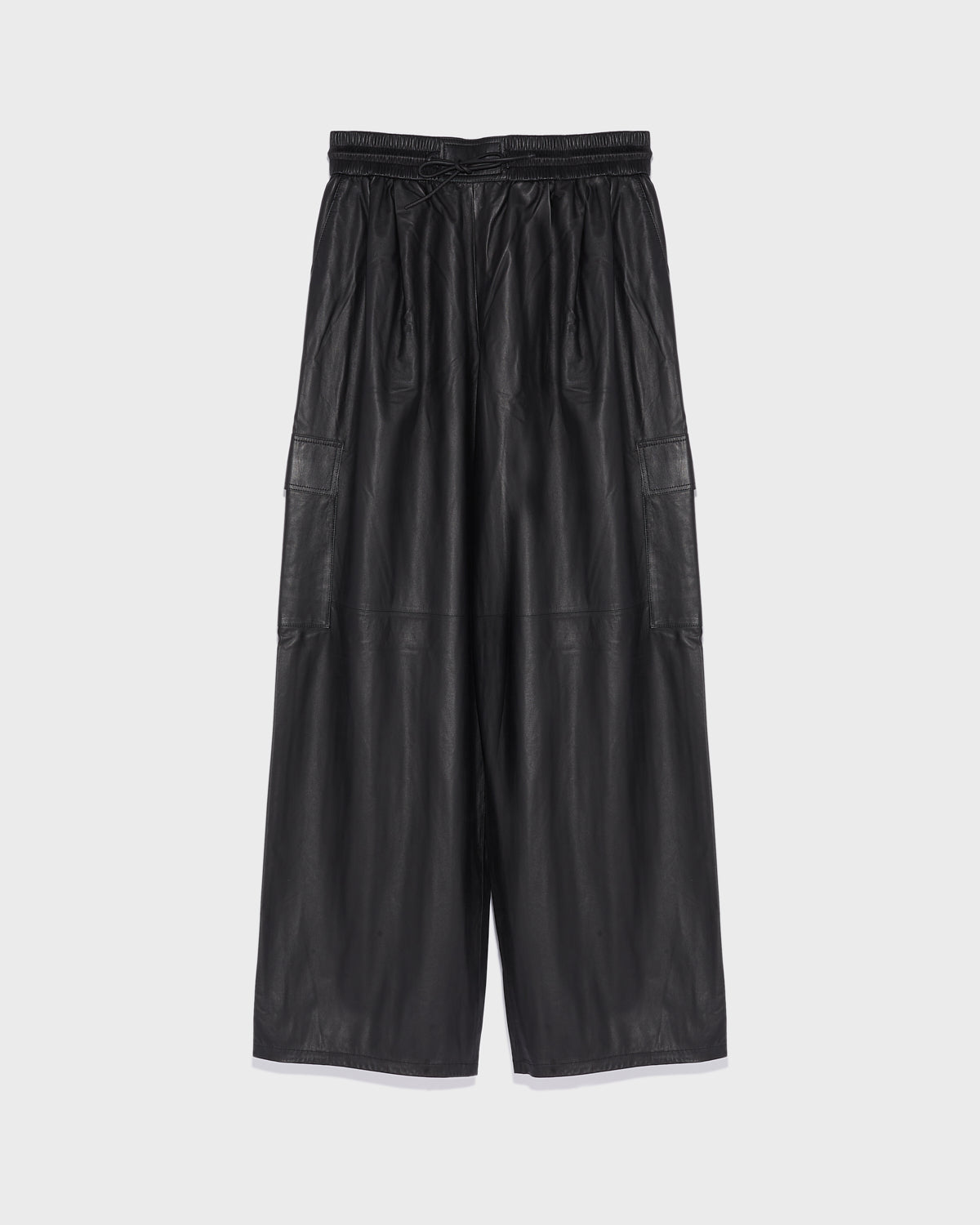 Balck Friday 2025 - Yves Salomon - Cargo trousers in lamb leather