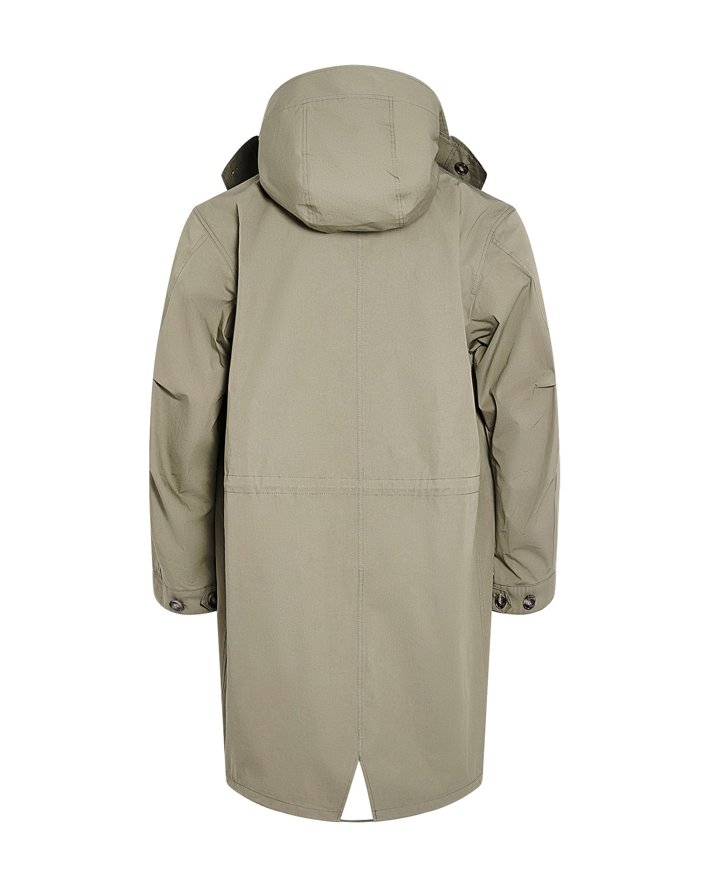 Waterproof cotton-blend parka