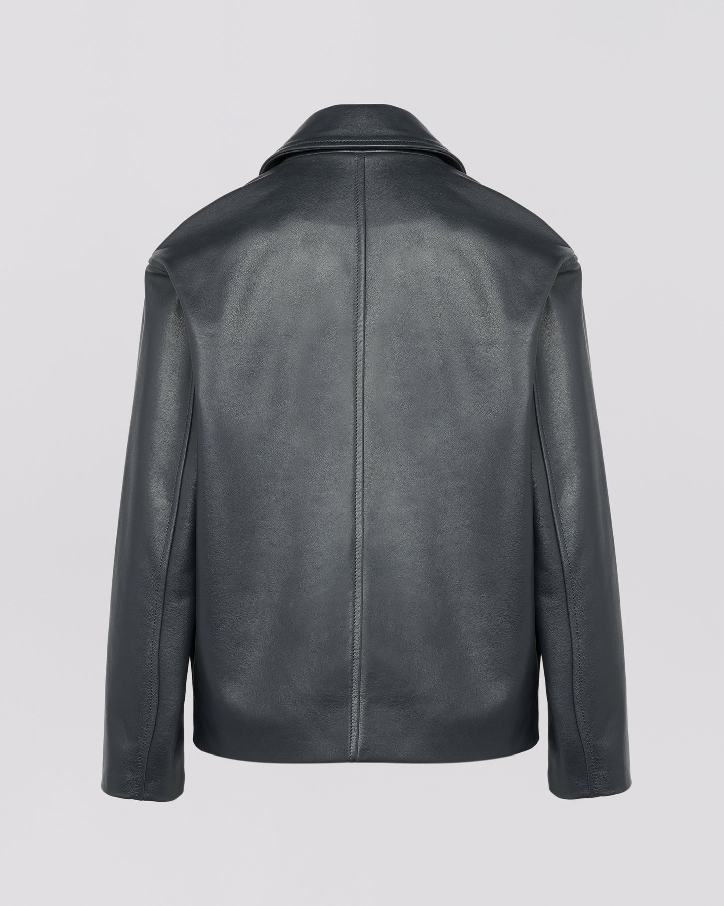 Winter sale & boxing day Yves Salomon -Calfskin leather overshirt jacket