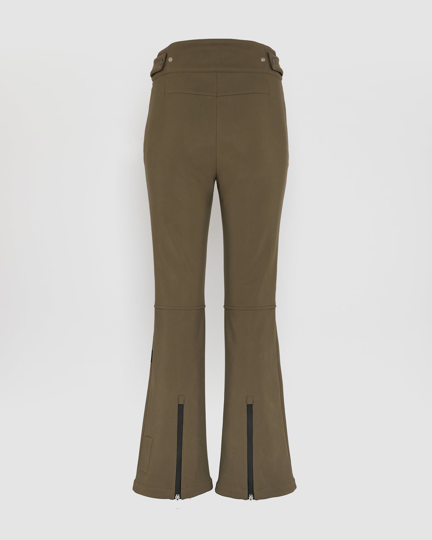 Softshell fabric flared fitted ski trousers - Yves Salomon