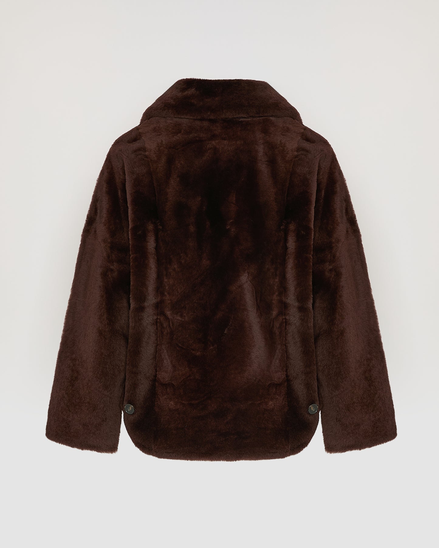 Shearling pea jacket - Yves Salomon
