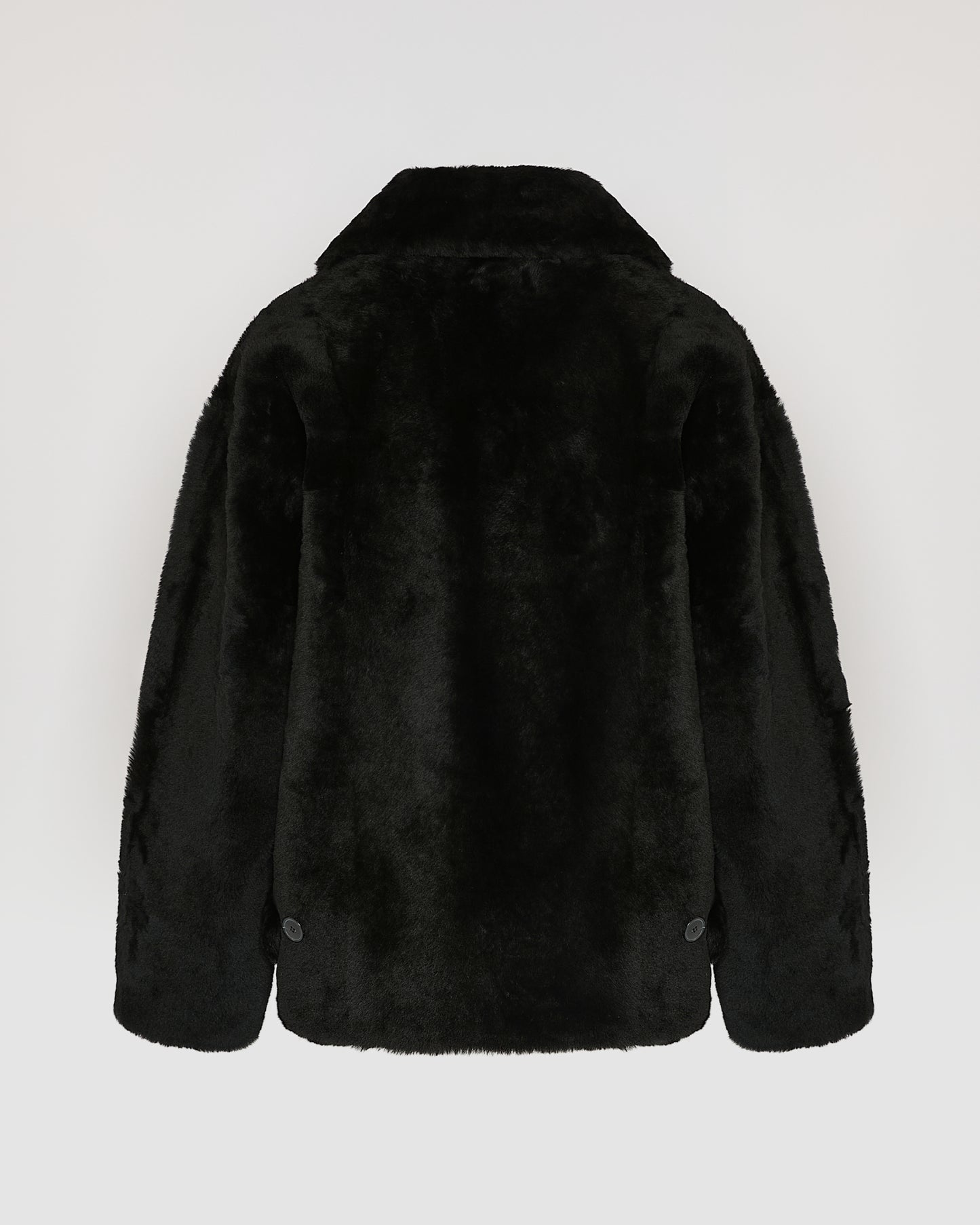 Shearling pea jacket - Yves Salomon