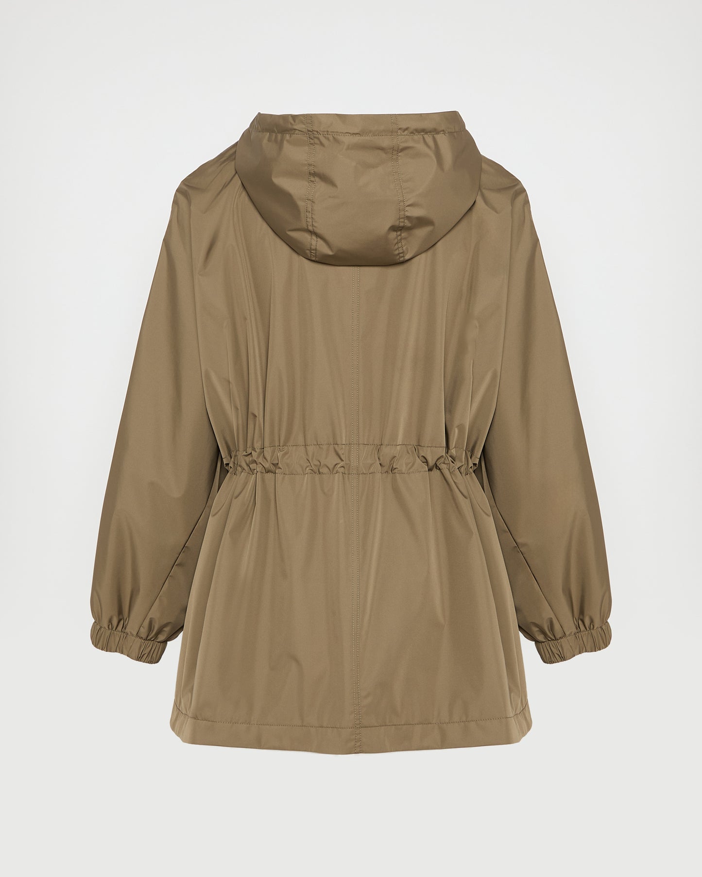 Waterproof technical fabric cape