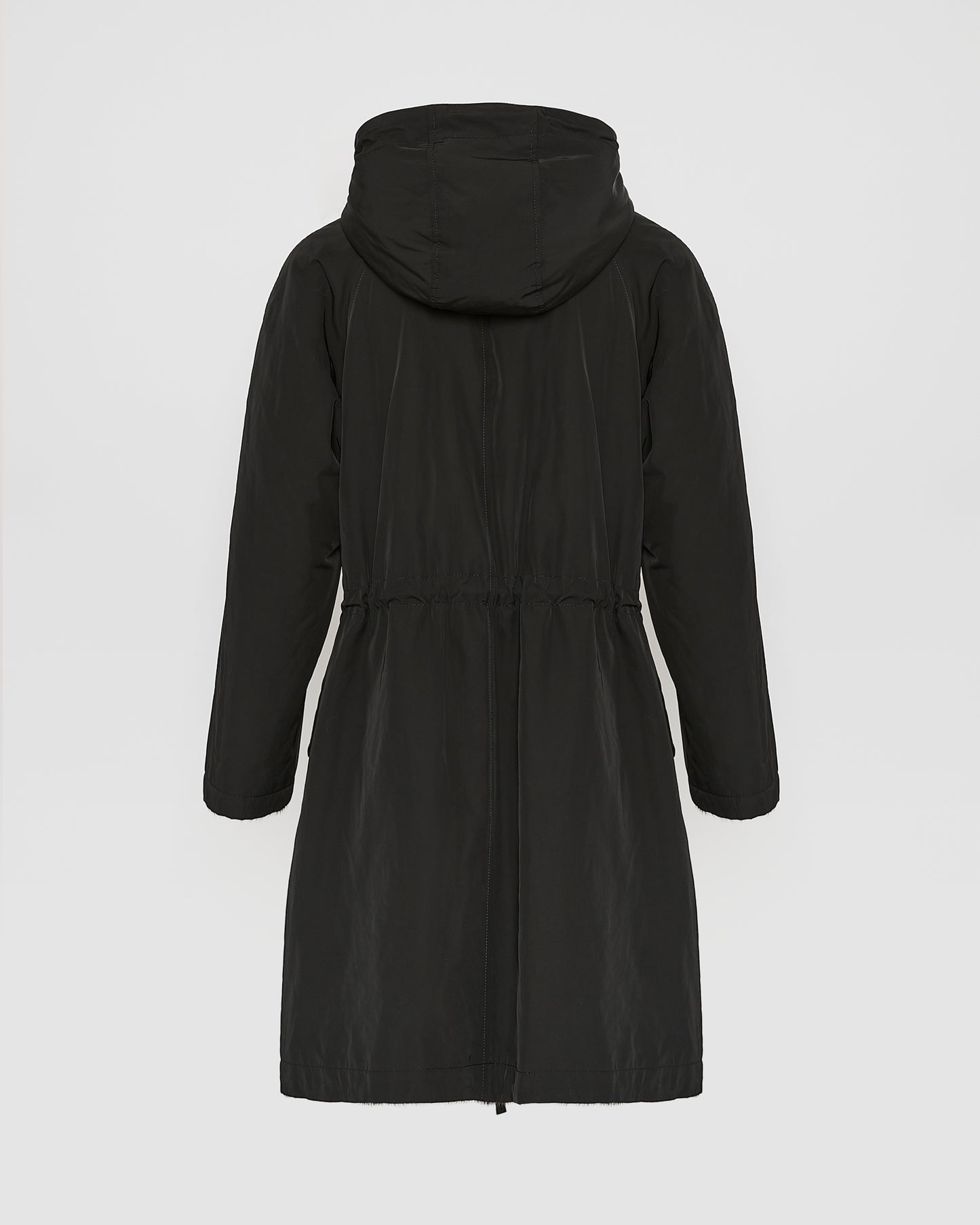 Reversible parka in technical fabric and mink fur - Yves Salomon