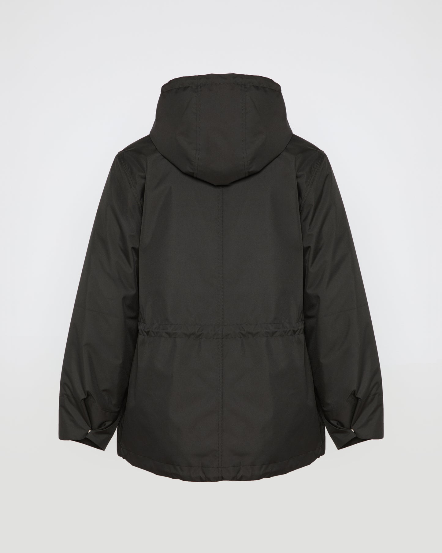 Technical fabric and mink parka -Yves Salomon