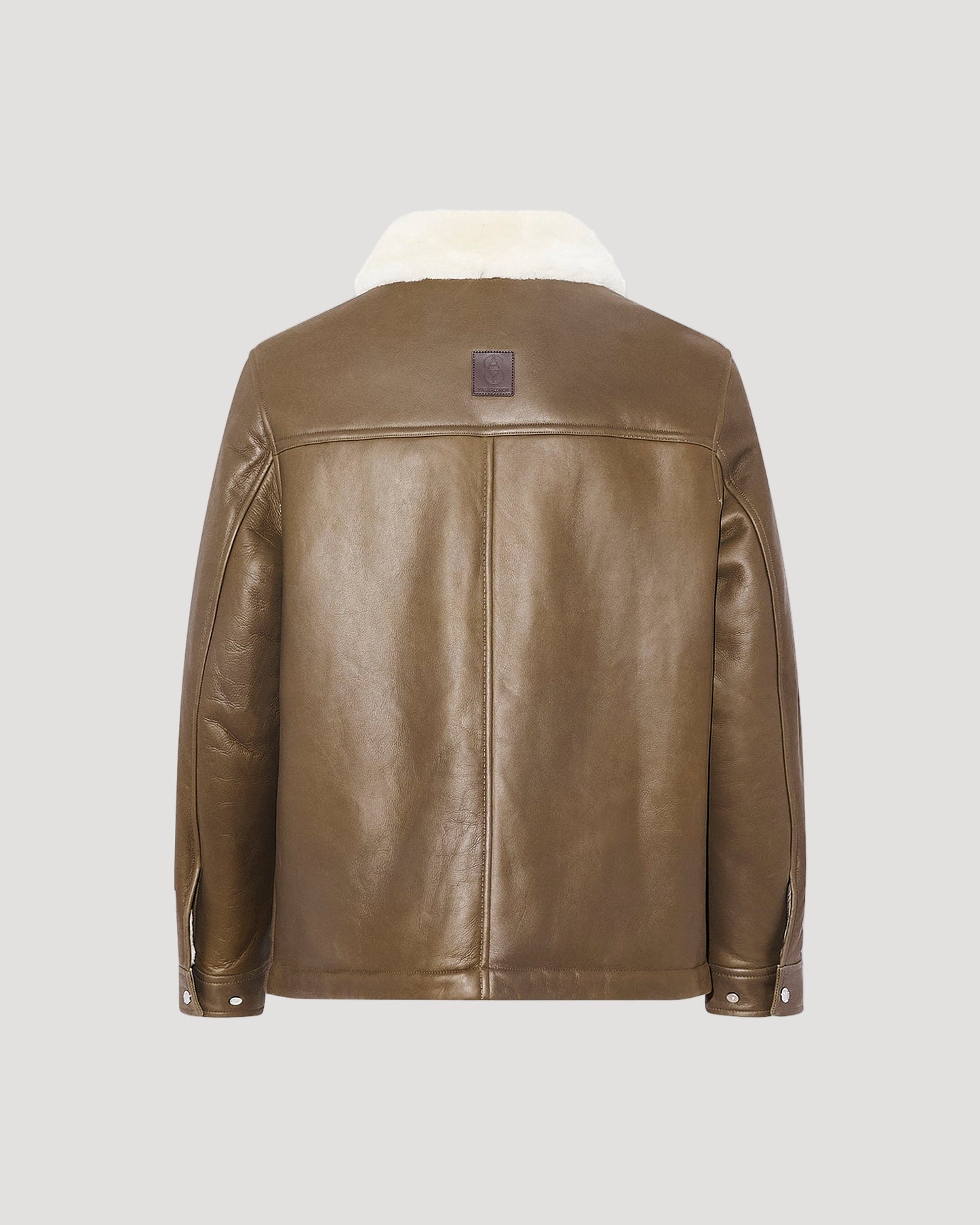 Silky lambskin shearling jacket -Yves Salomon