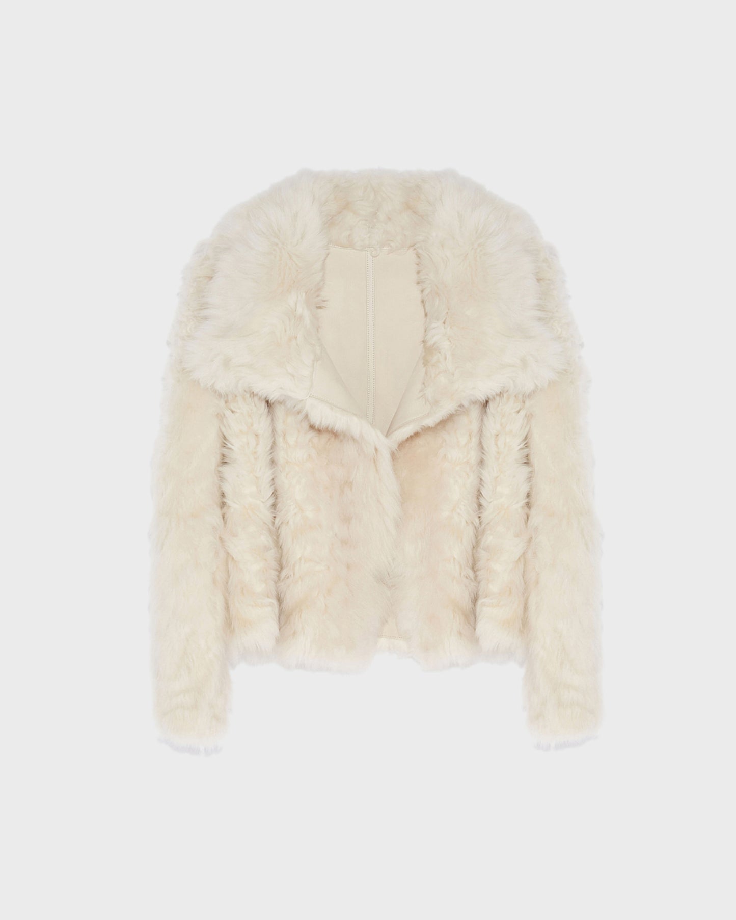 Short jacket in Toscana lambskin -Yves Salomon