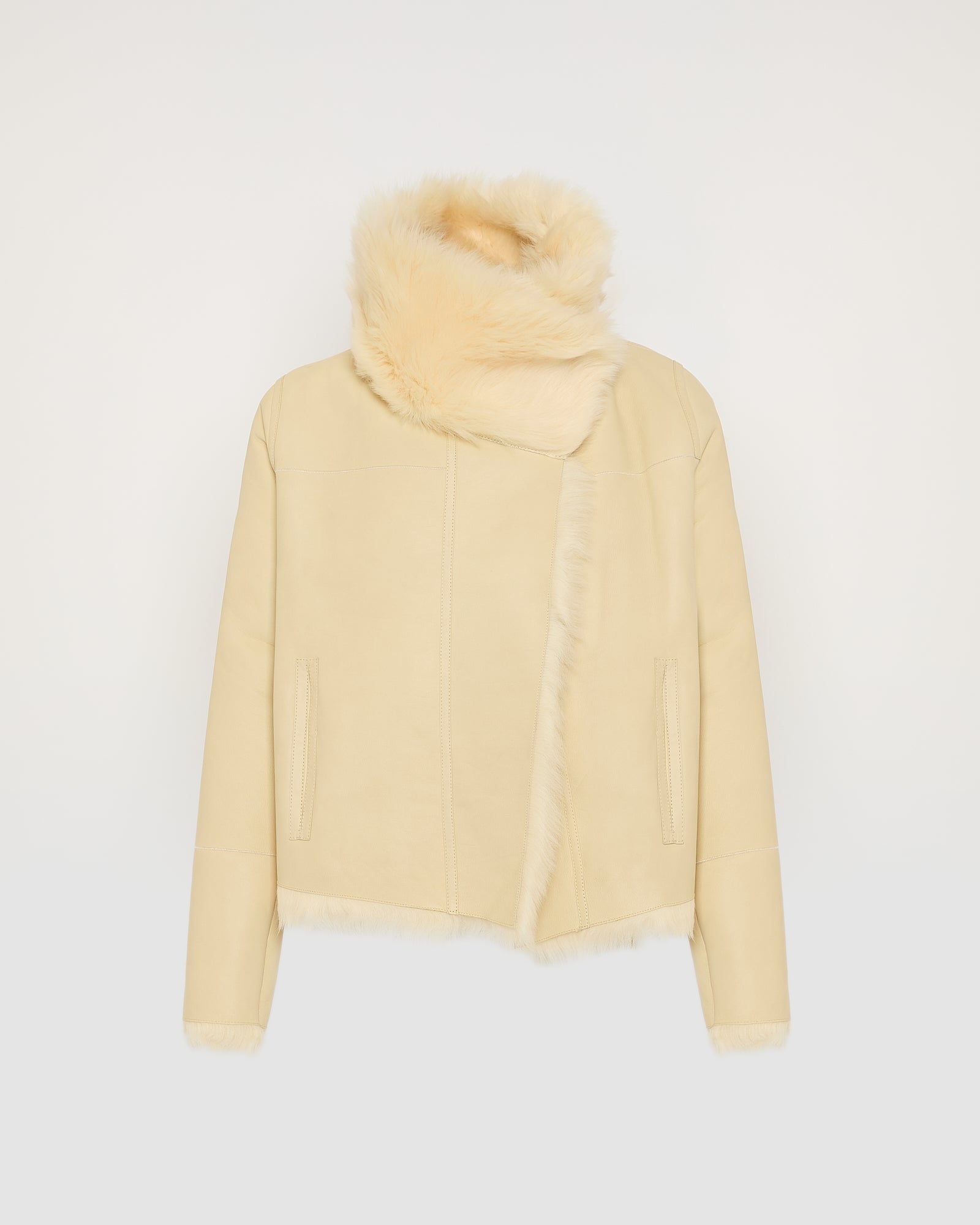 Short jacket in Toscana lambskin - Yves Salomon