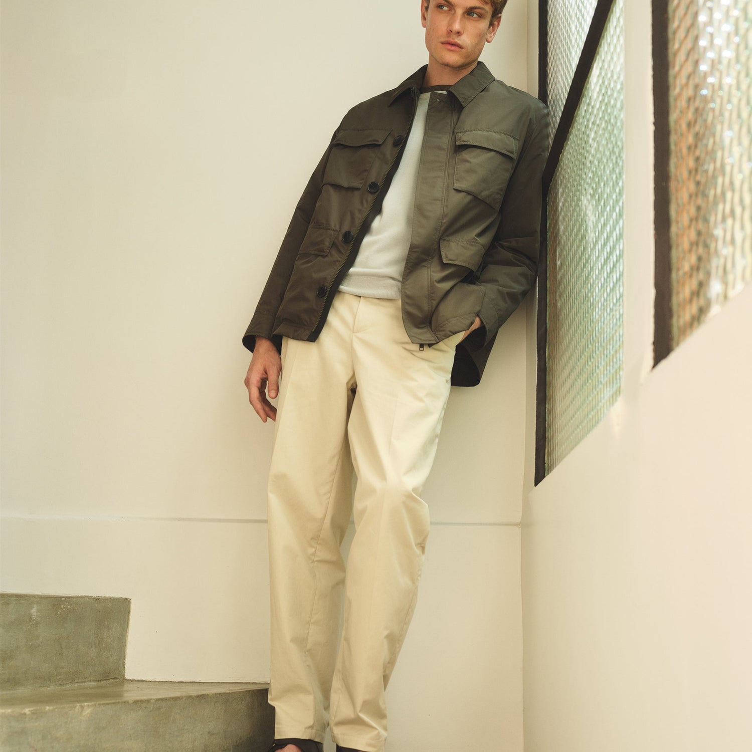 Men's Technical Fabric - Yves Salomon