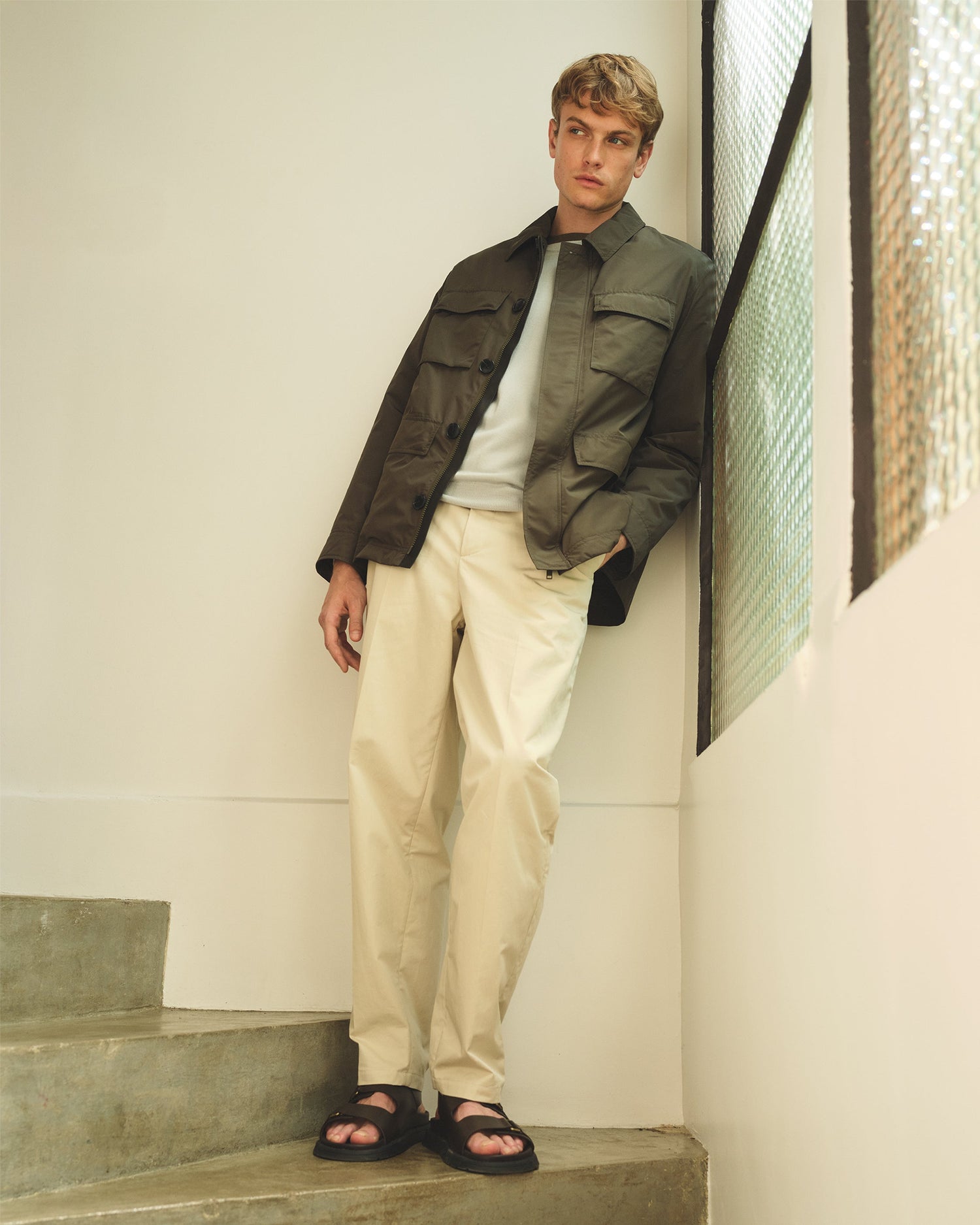 Men's Technical Fabric - Yves Salomon