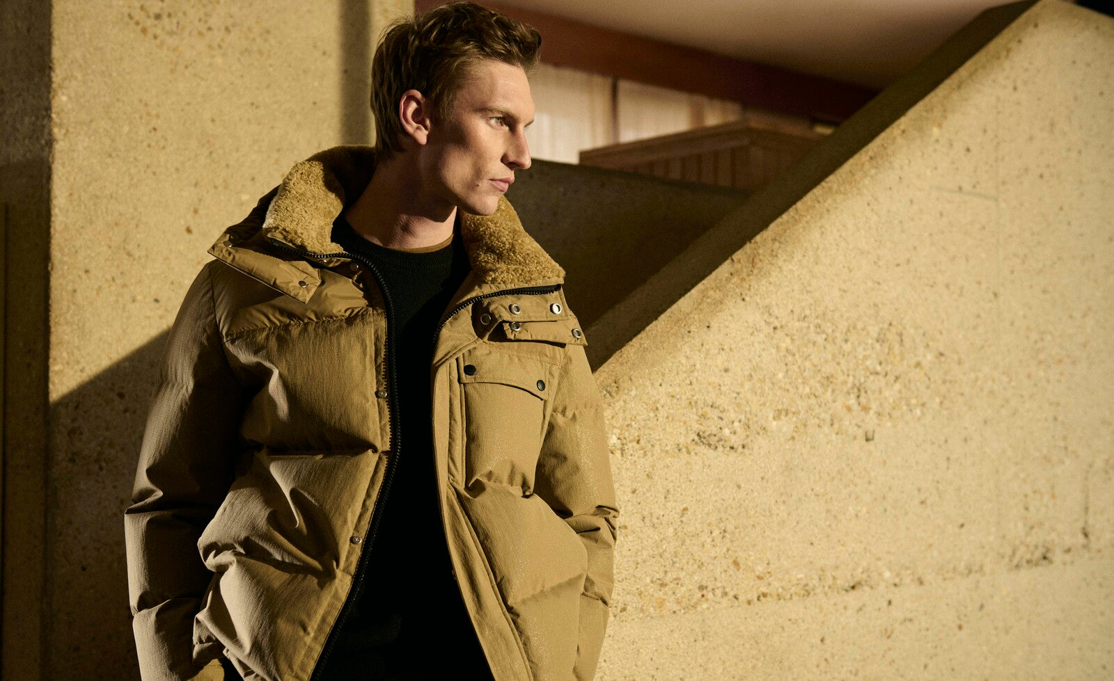 Men's technical fabric