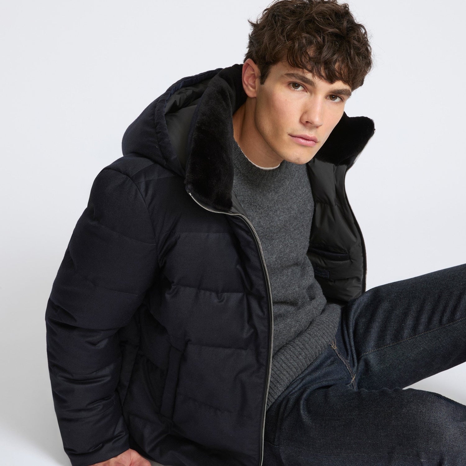 Men's Down Jacket - Yves Salomon
