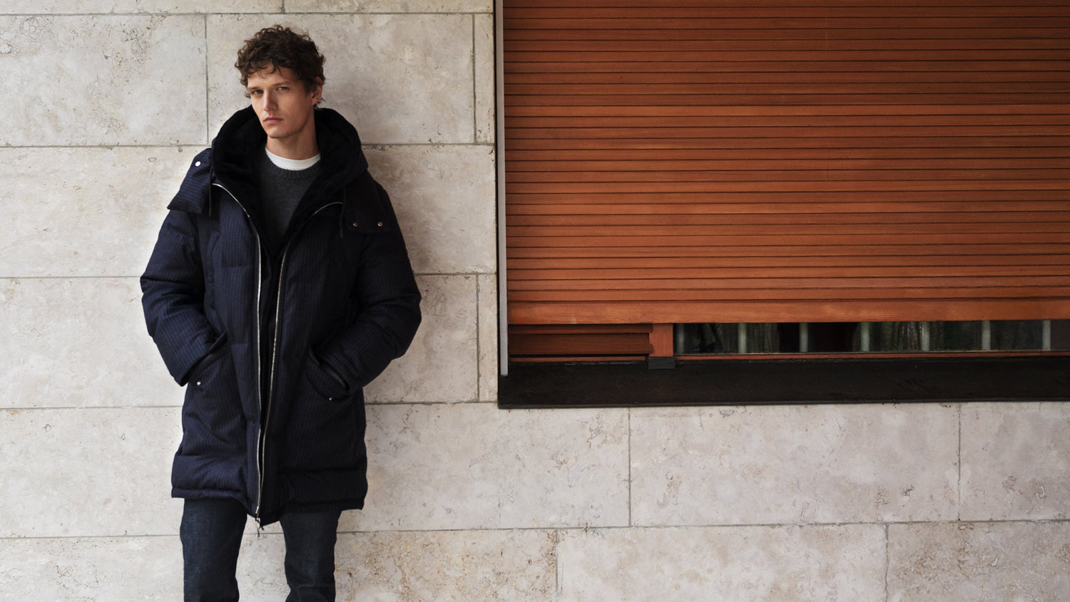 Men's Down Jacket- Yves Salomon