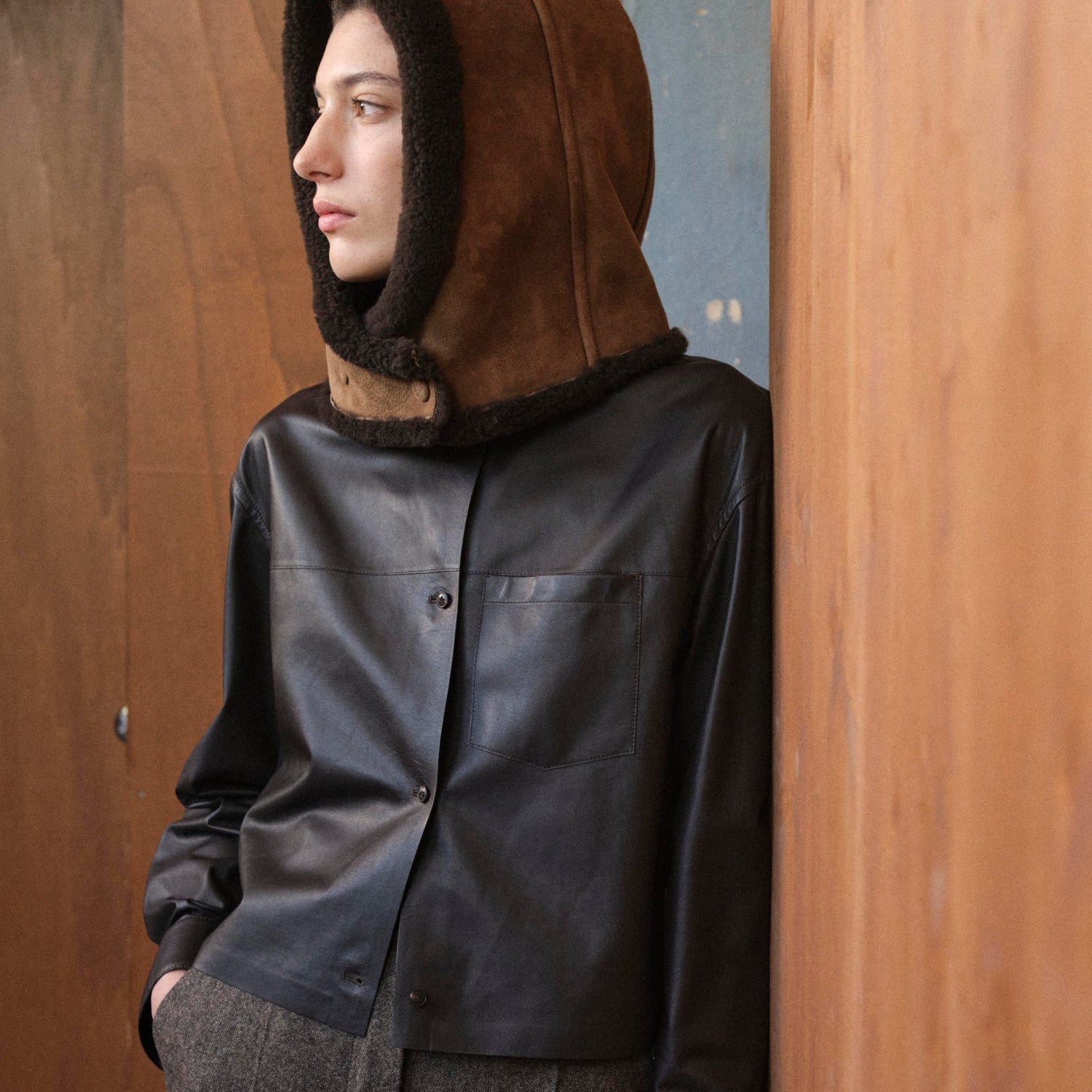 Women's Padded Hood- Yves Salomon