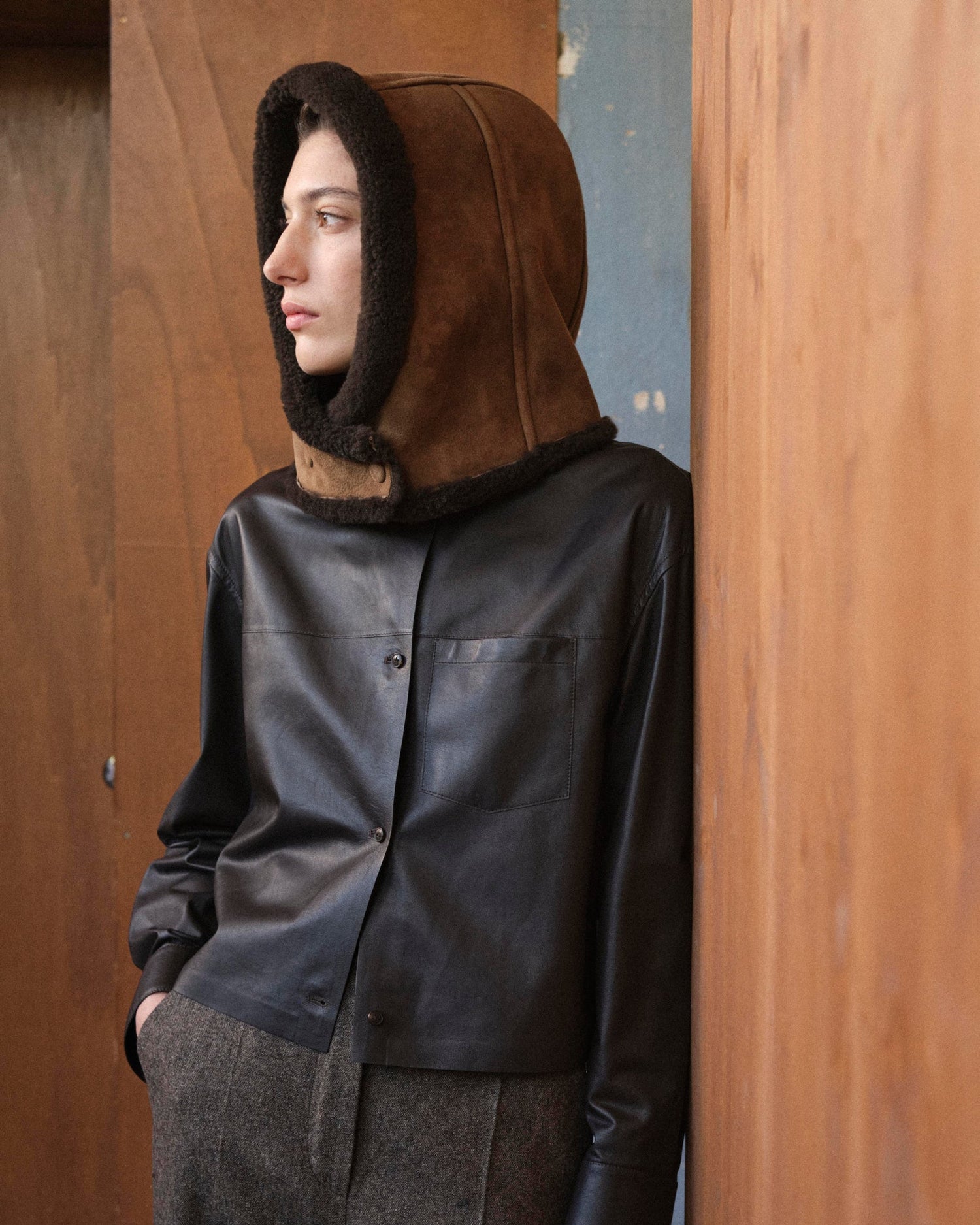Women's Padded Hood- Yves Salomon