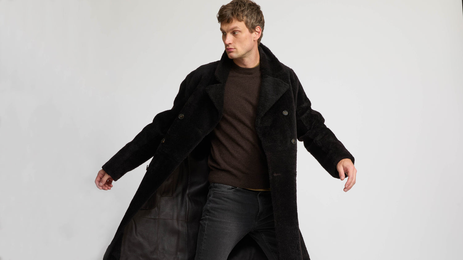 Iconics | Men's Shearling coats- Yves Salomon