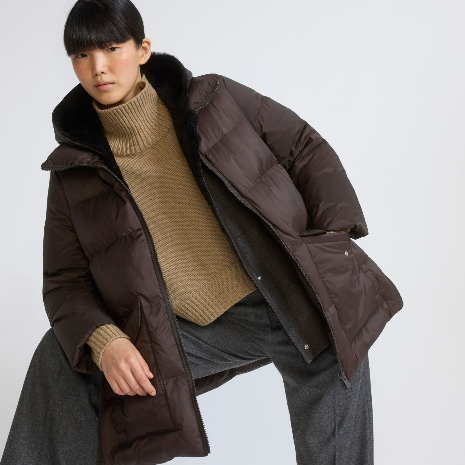 Women's Fall/Winter Down Jackets - Yves Salomon