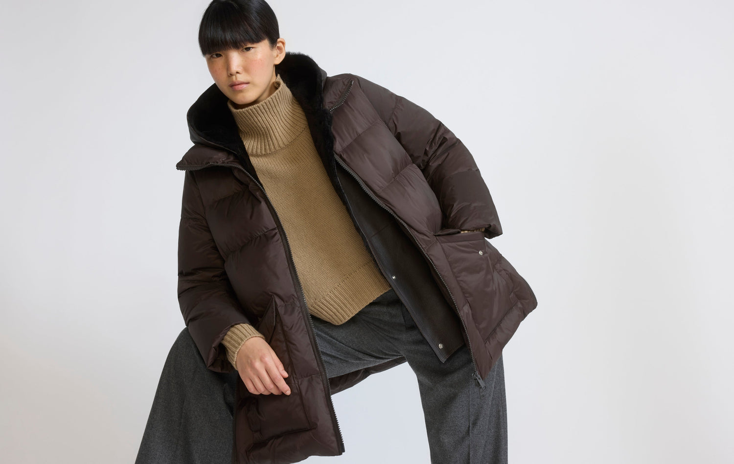 Women's Fall/Winter Down Jackets - Yves Salomon