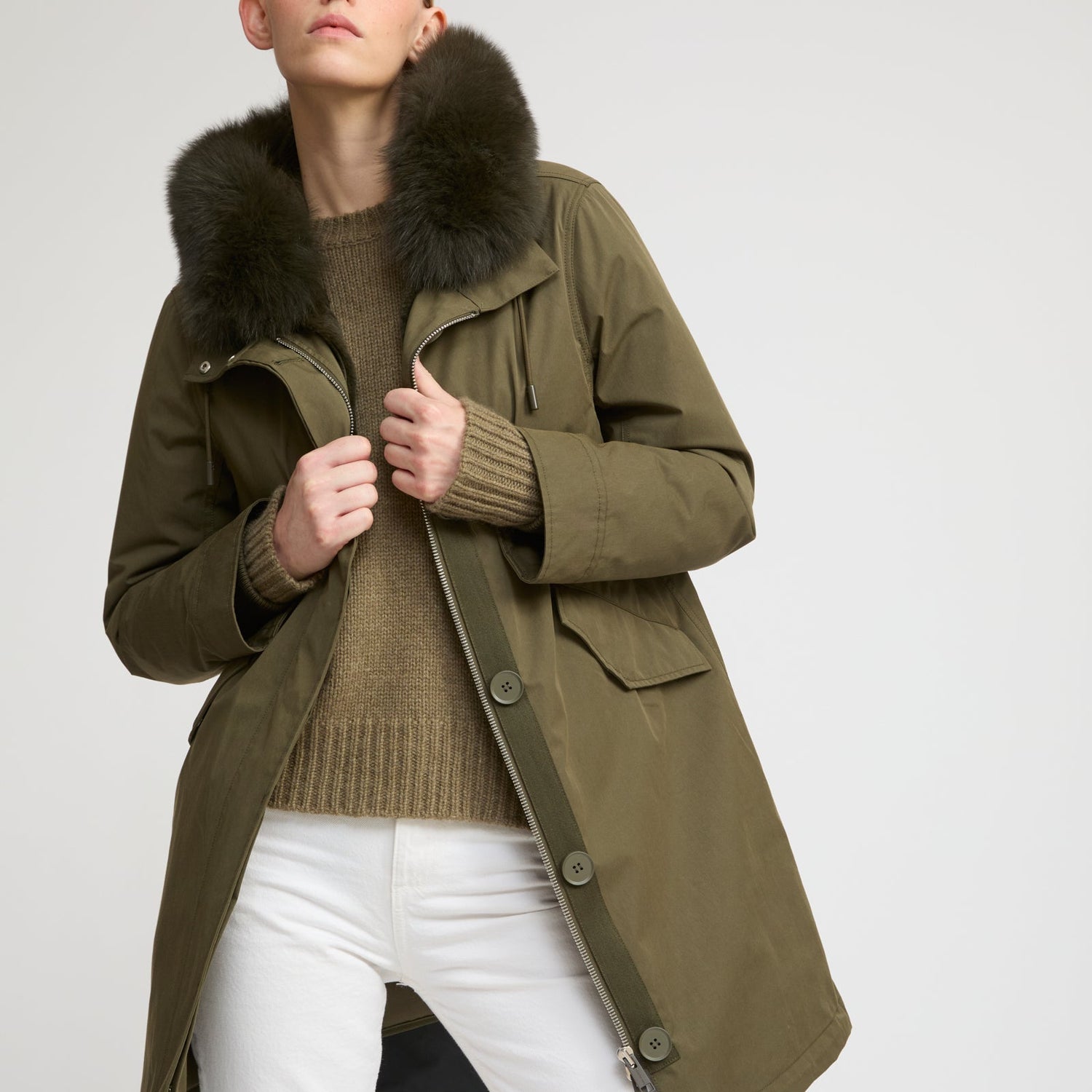 Women's Long Parkas- Yves Salomon