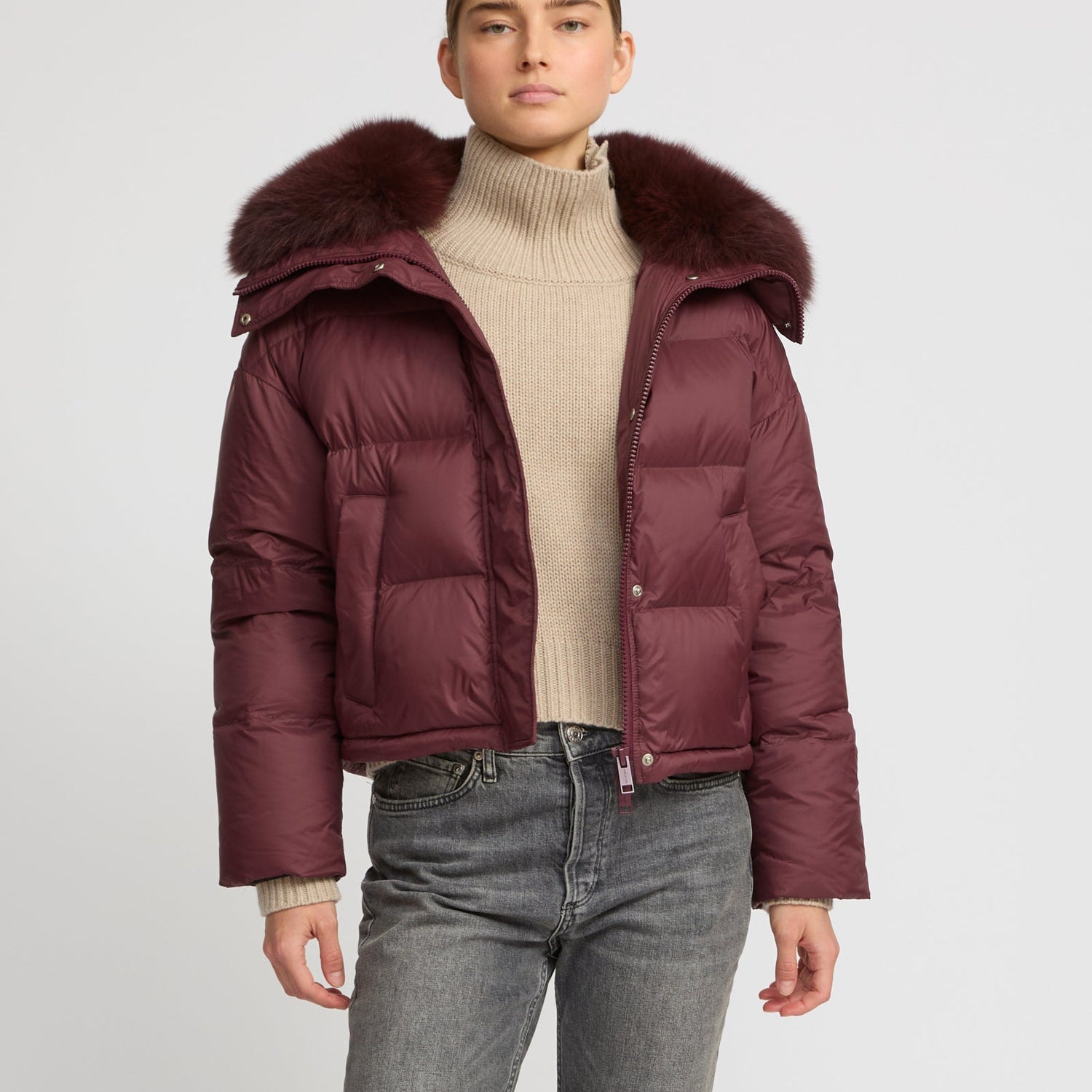 Short Down Jackets- Yves Salomon