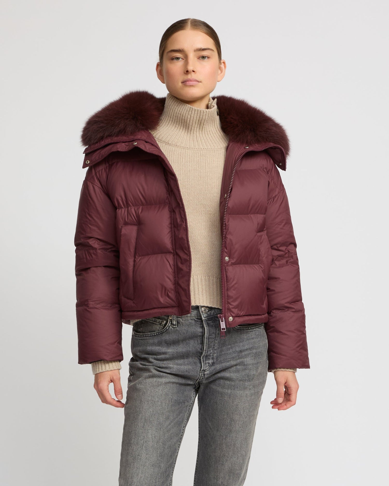 Short Down Jackets- Yves Salomon