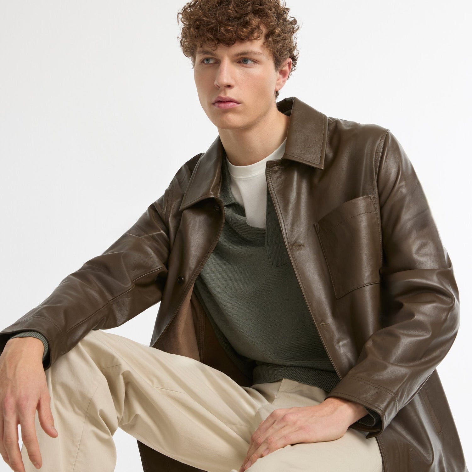 Iconics | Men's Leather- Yves Salomon