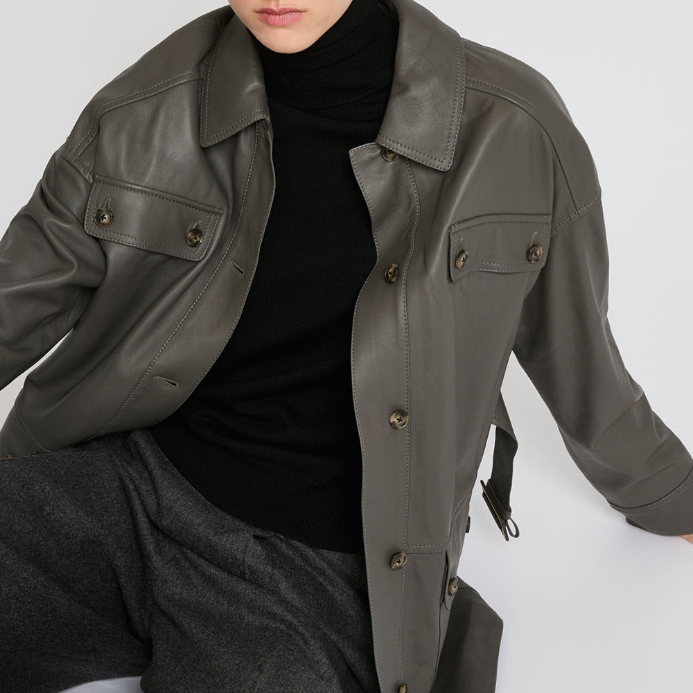Black Friday | Women's Leather pieces - Yves Salomon