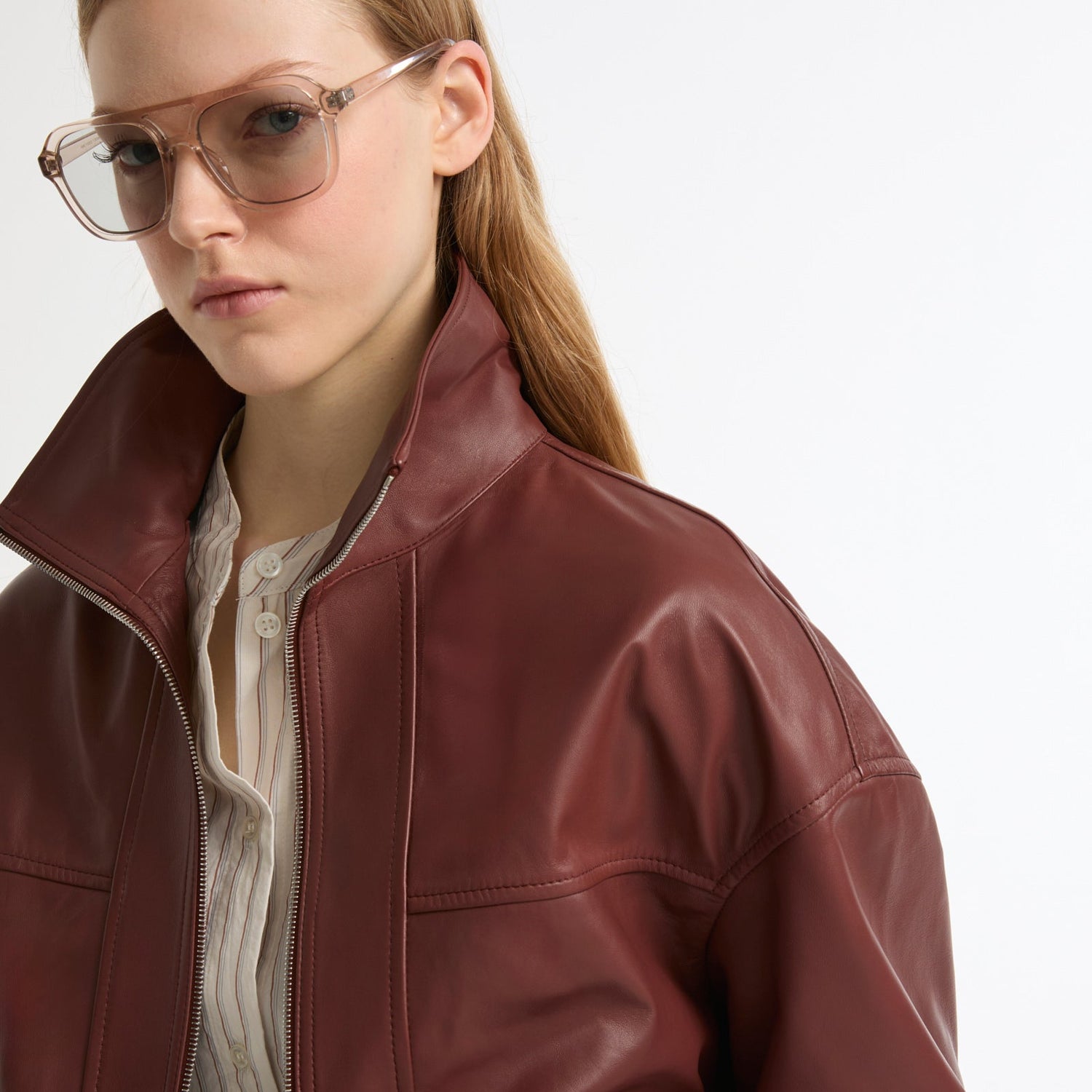 Women's Leather Jackets - Yves Salomon