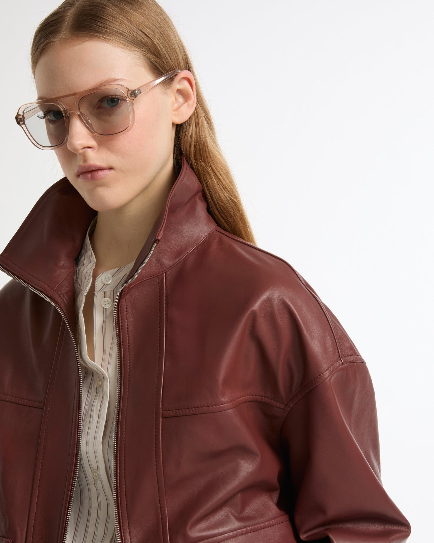 Women's Leather Jackets - Yves Salomon
