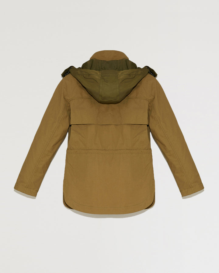 Balck Friday 2025 - Yves Salomon - Convertible multi-pocket jacket in cotton and nylon