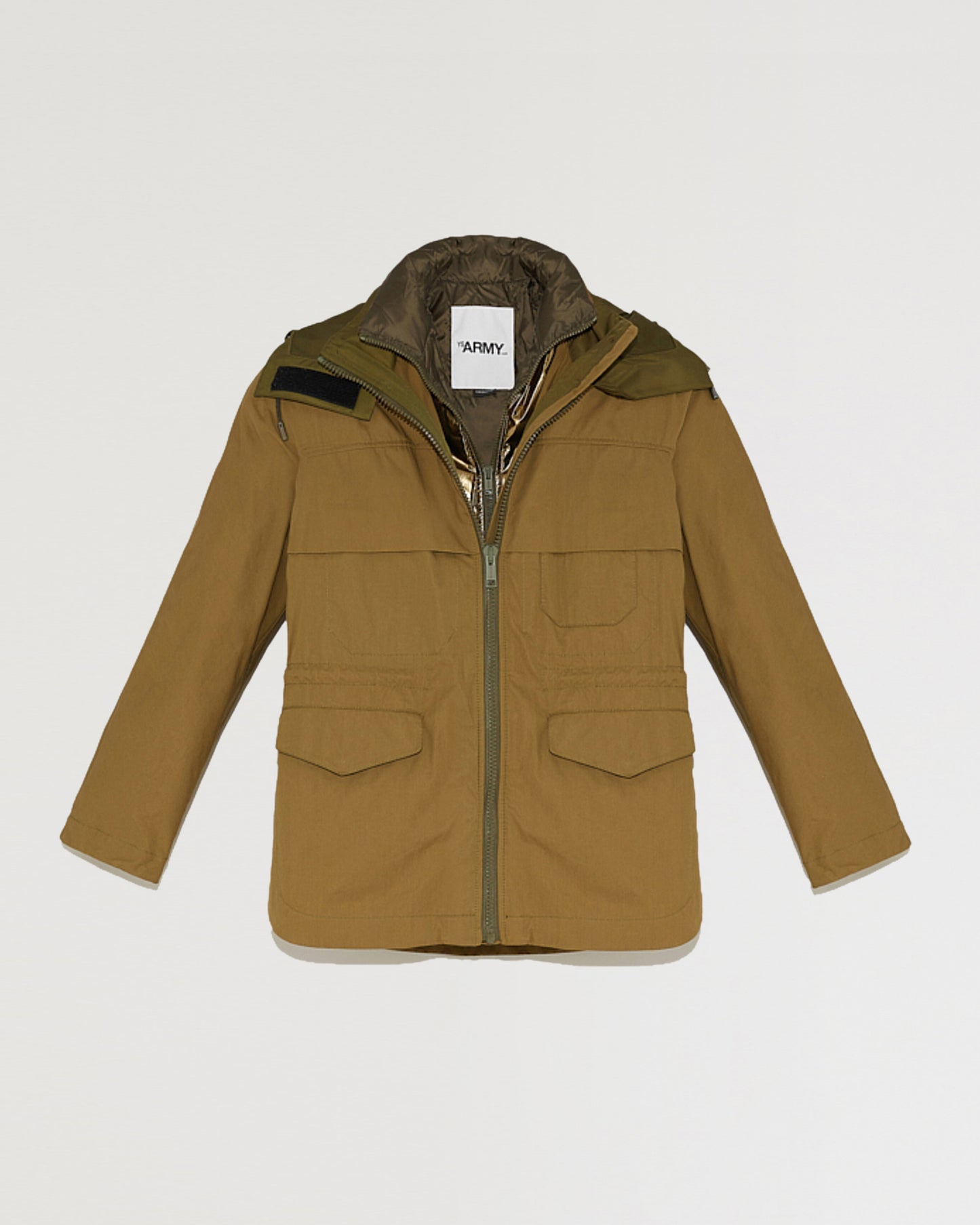 Winter sale & boxing day Yves Salomon -Convertible multi-pocket jacket in cotton and nylon