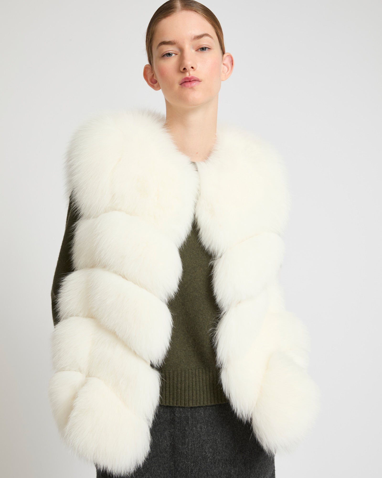 トップス 00s archive goa fur jilet vest cardigan 00s archive goa fur jilet vest cardigan トップス